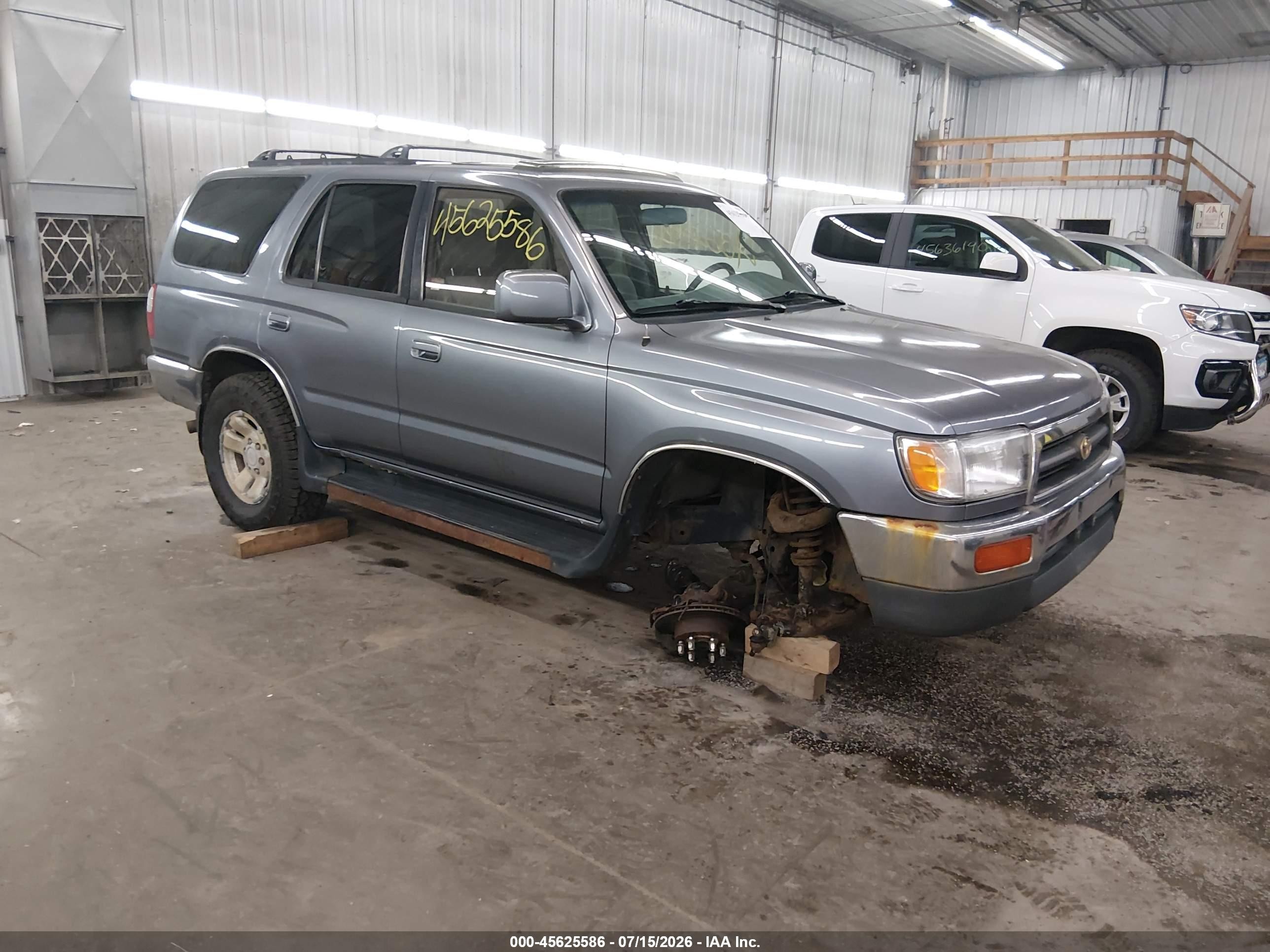 1997 Toyota 4runner Sr5 V6 Gray vin: JT3HN86R2V0098551
