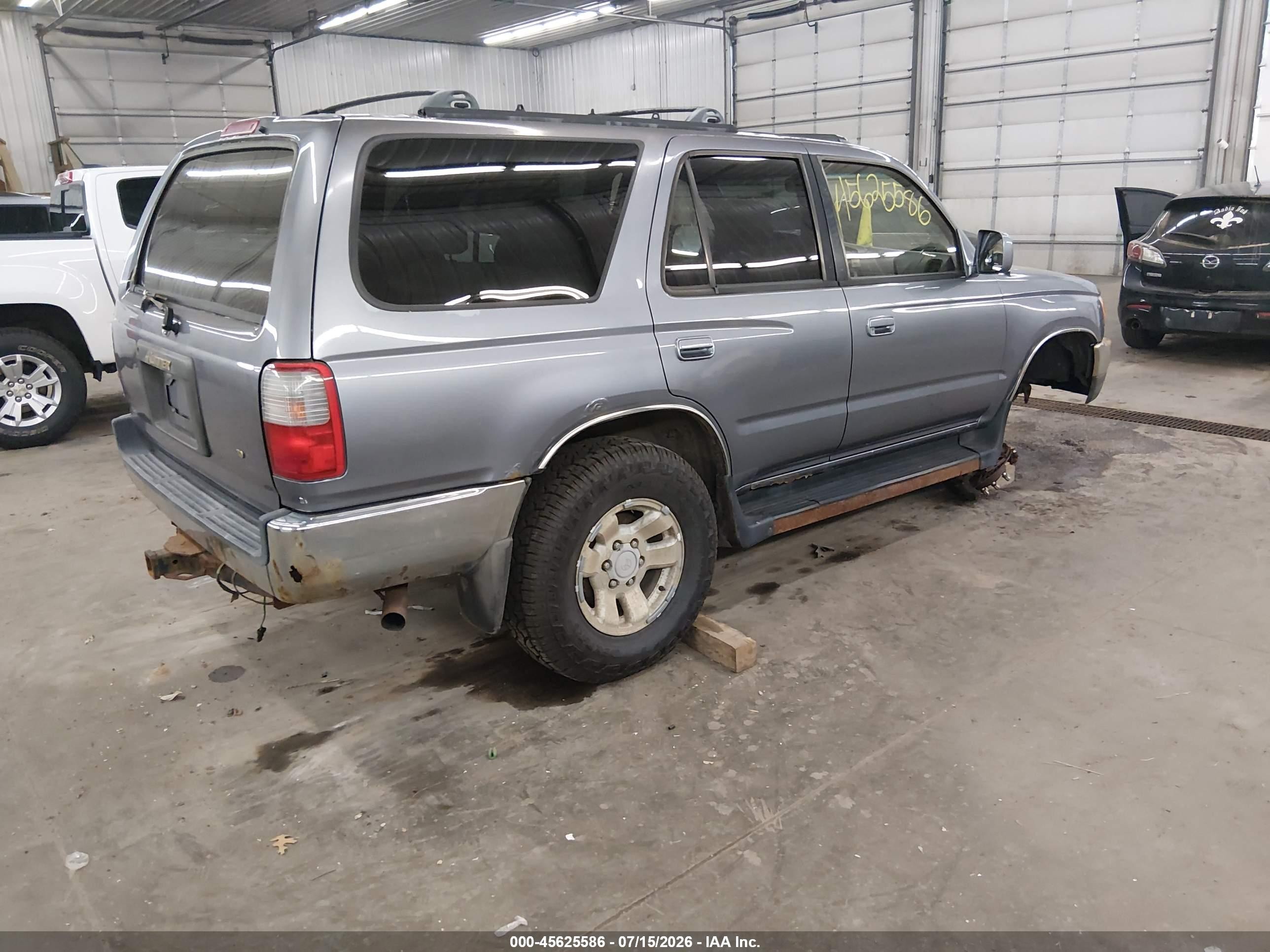 1997 Toyota 4runner Sr5 V6 Gray vin: JT3HN86R2V0098551