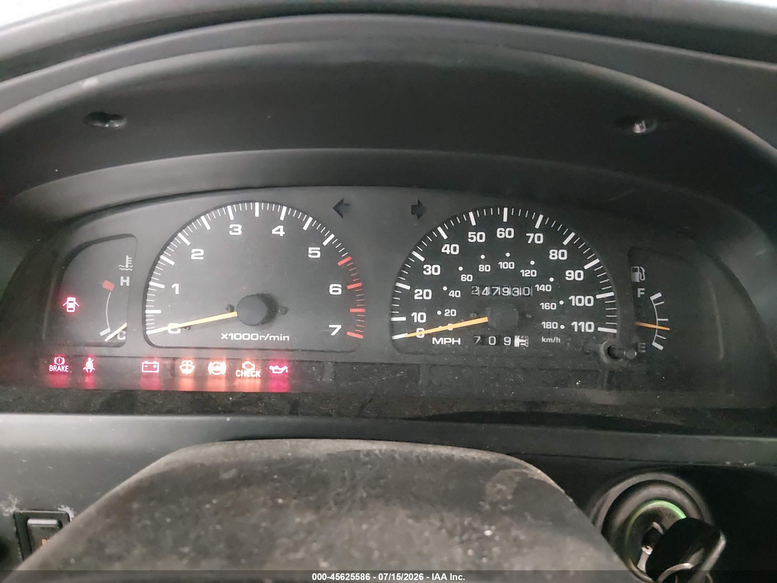 1997 Toyota 4runner Sr5 V6 Gray vin: JT3HN86R2V0098551