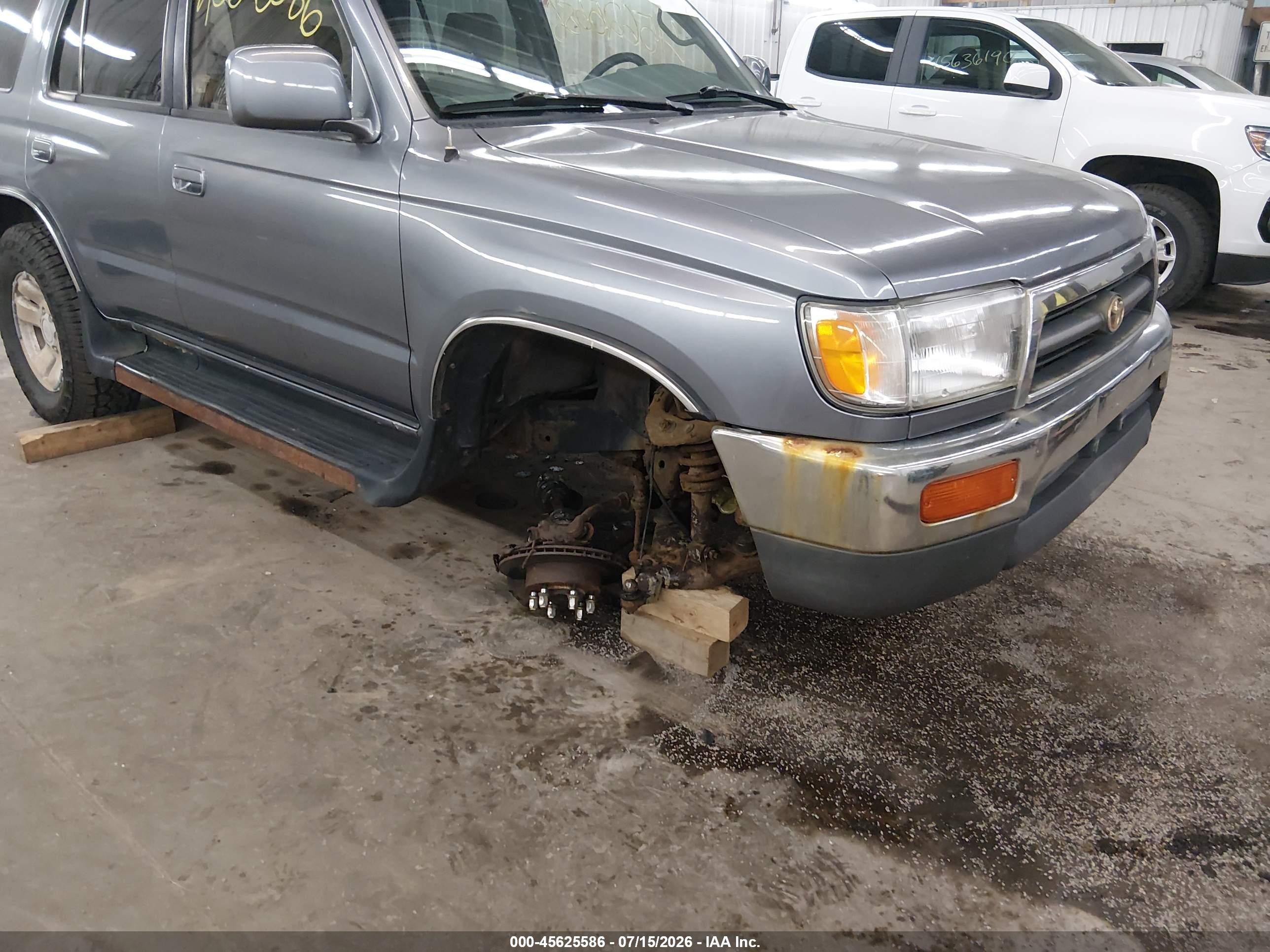 1997 Toyota 4runner Sr5 V6 Gray vin: JT3HN86R2V0098551