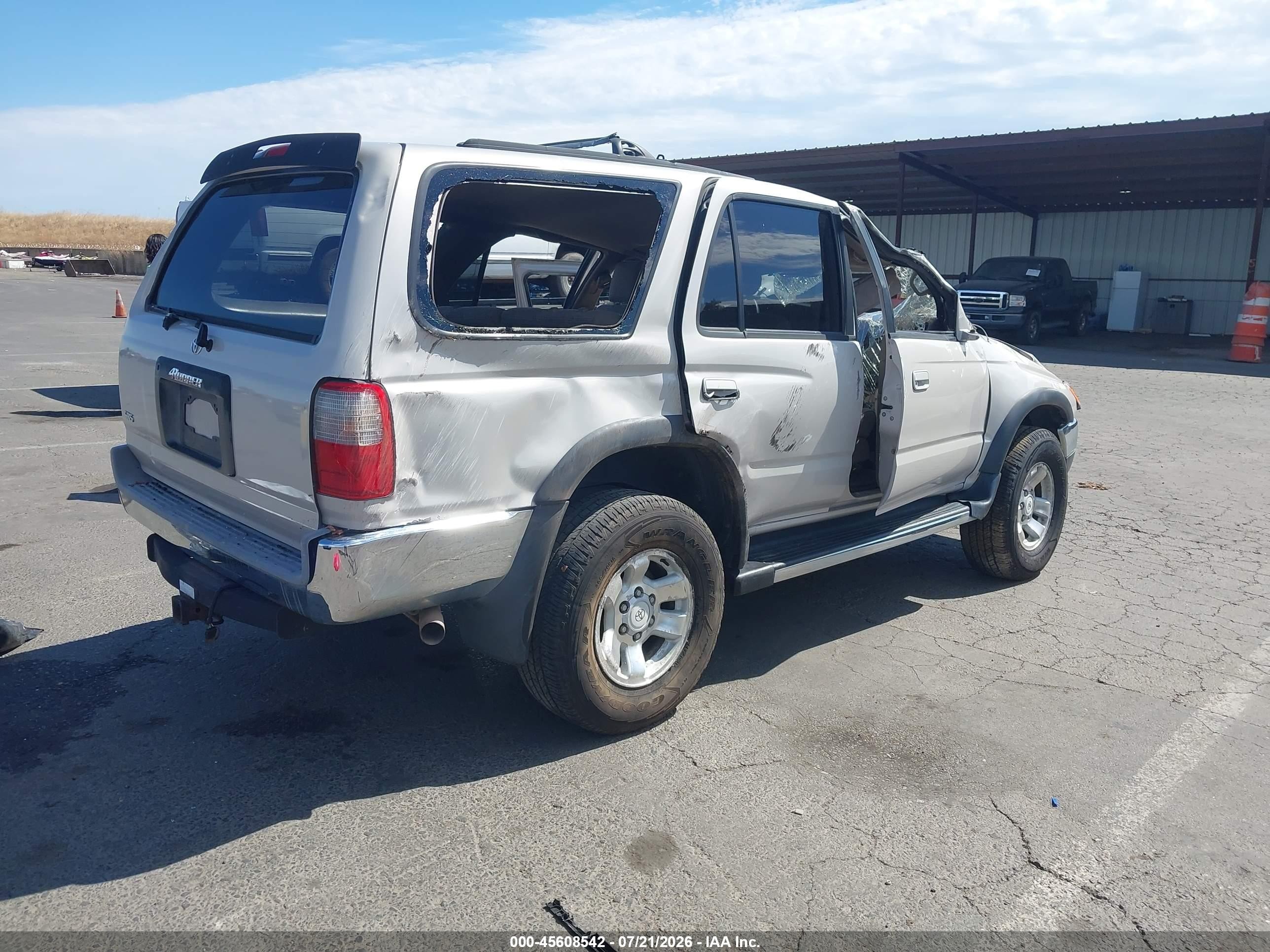 1998 Toyota 4runner Sr5 V6 Кремовый vin: JT3HN86R2W0179857