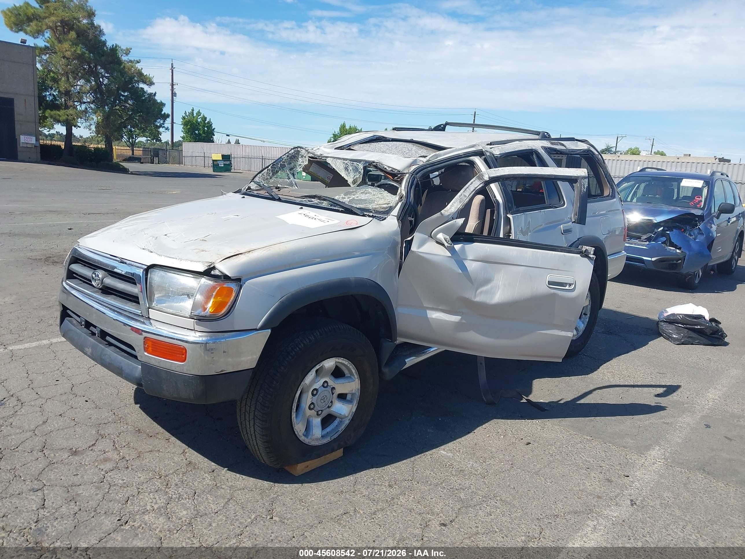 1998 Toyota 4runner Sr5 V6 Кремовый vin: JT3HN86R2W0179857