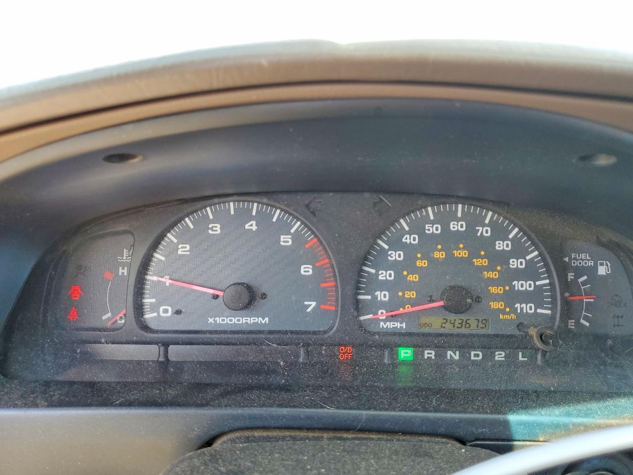 1999 Toyota 4runner Sr5 Green vin: JT3HN86R2X0240576