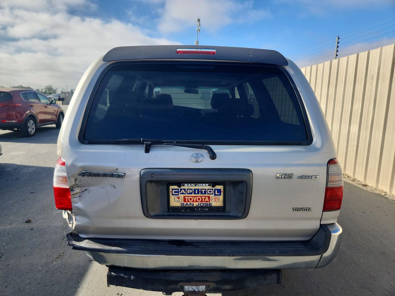 2000 Toyota 4runner Sr5 Silver vin: JT3HN86R2Y0259663