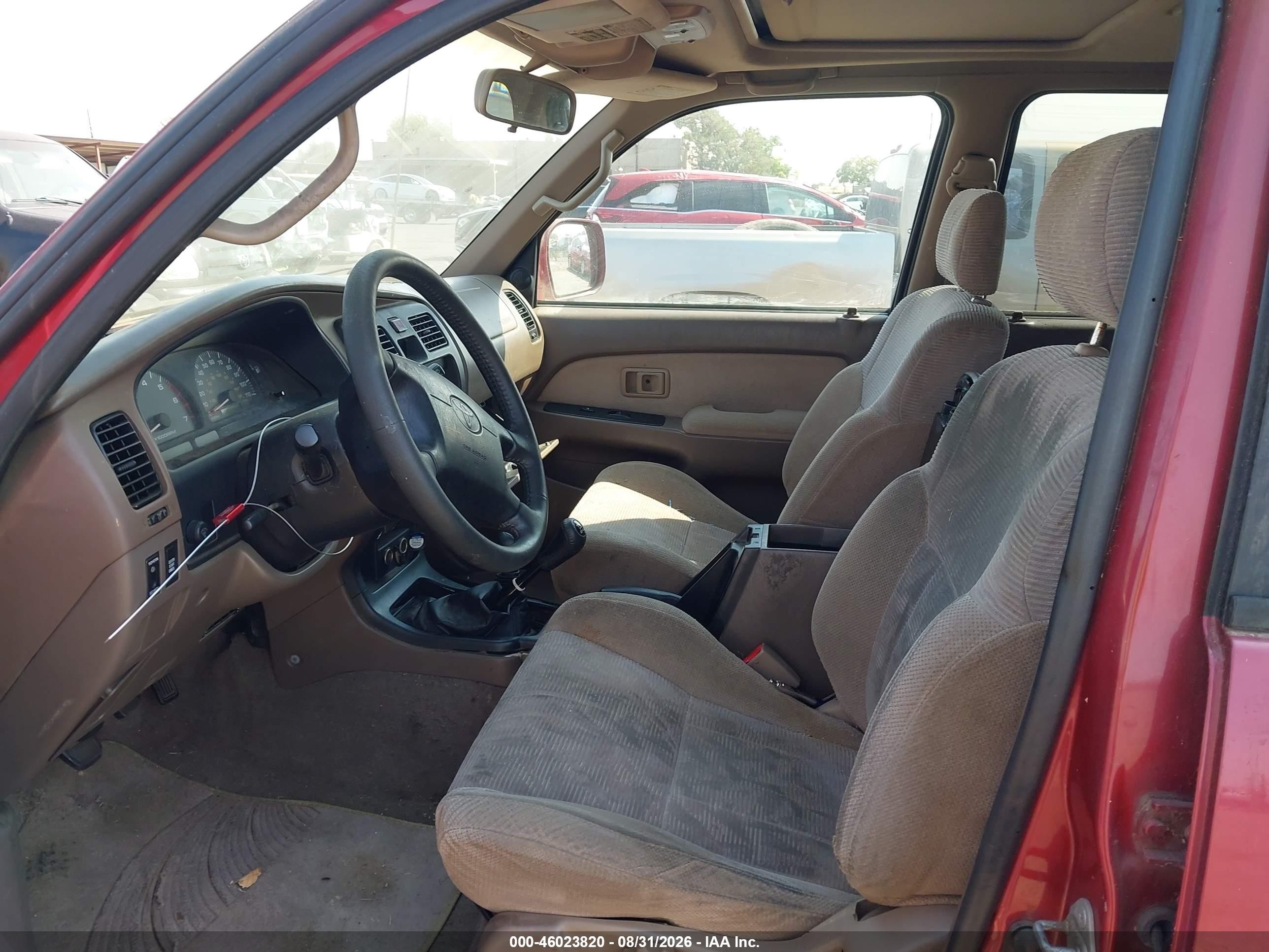 2000 Toyota 4runner Sr5 V6 Burgundy vin: JT3HN86R2Y0267309