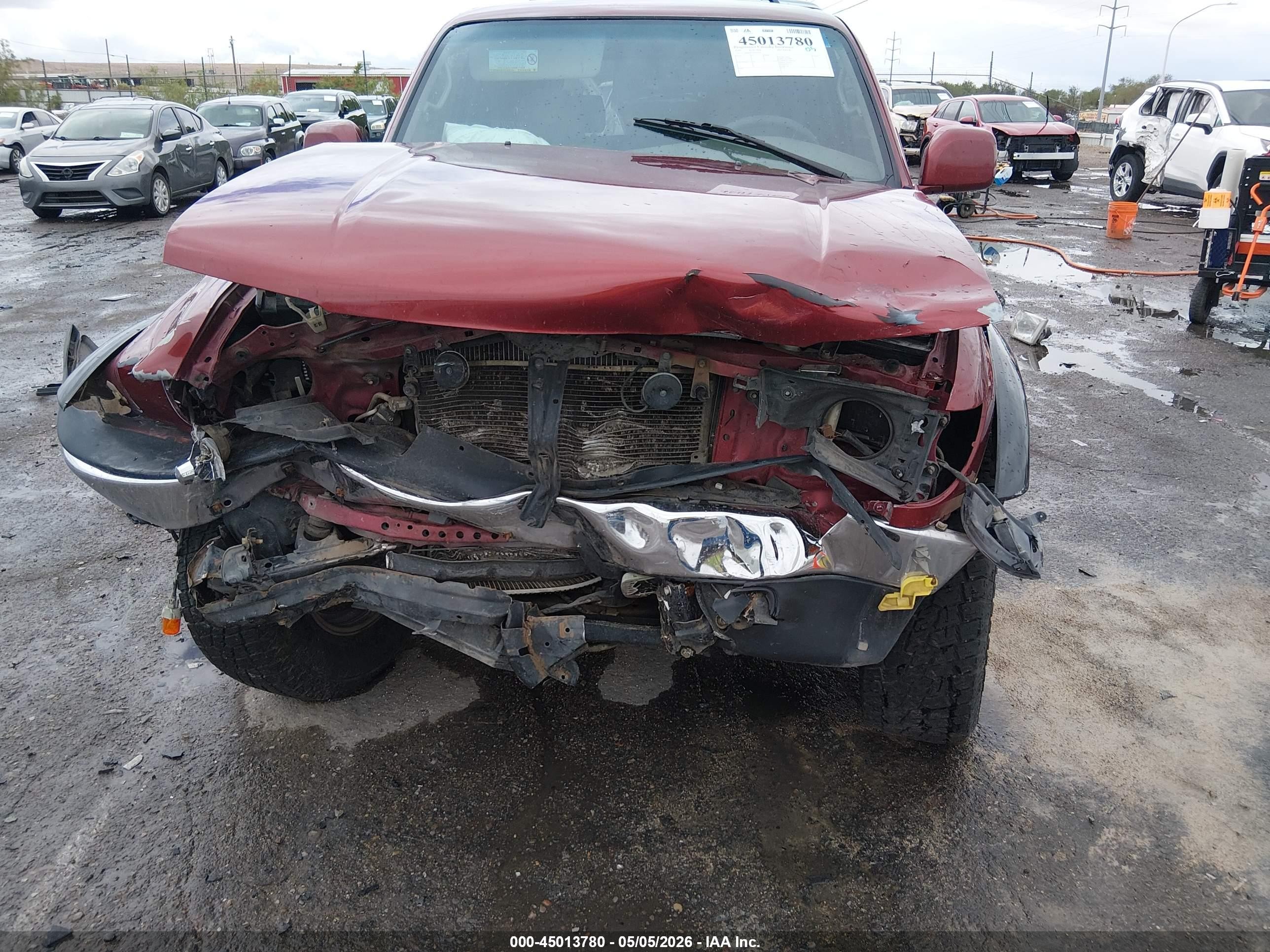 2000 Toyota 4runner Sr5 V6 Red vin: JT3HN86R2Y0267441