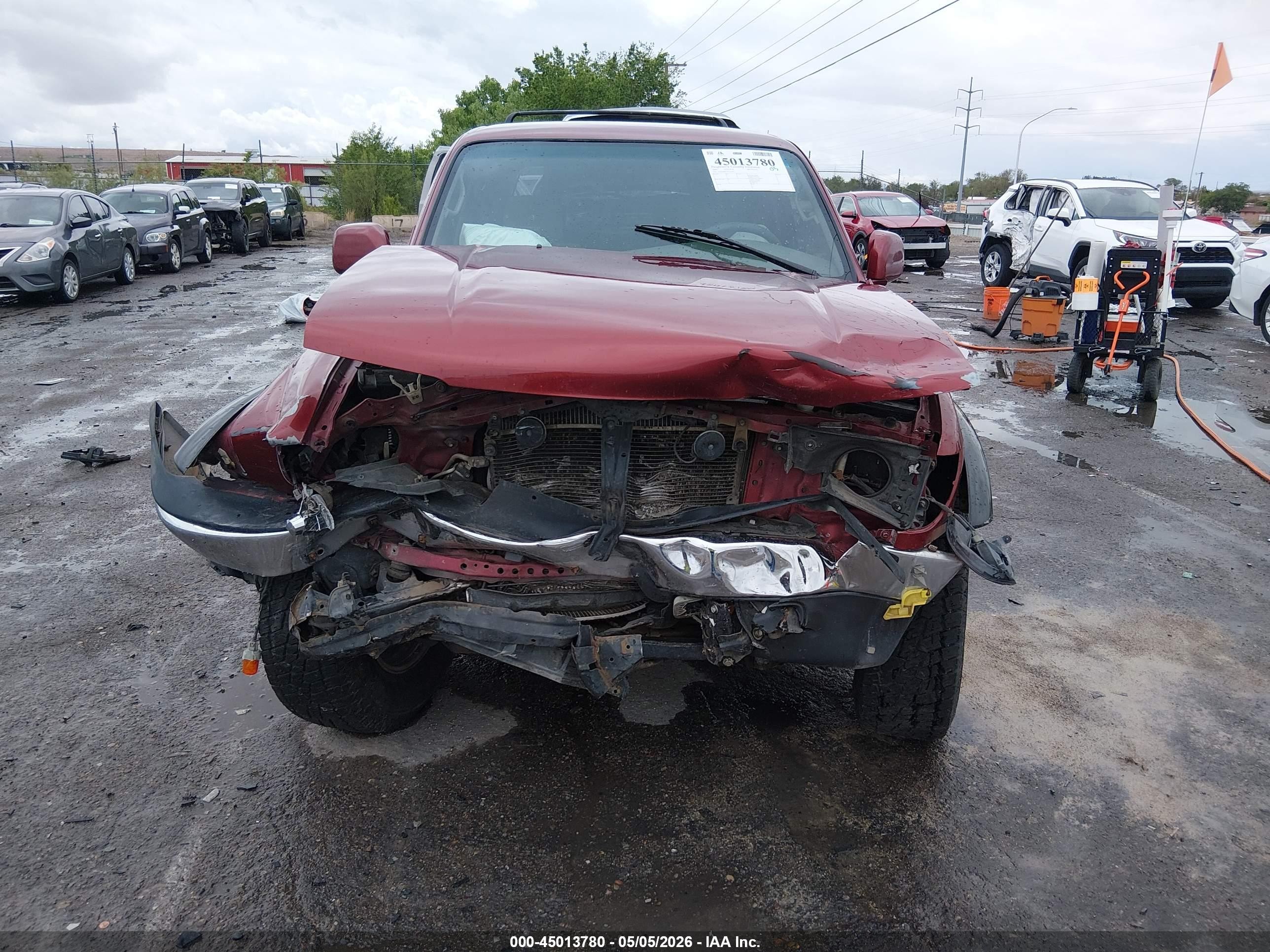2000 Toyota 4runner Sr5 V6 Red vin: JT3HN86R2Y0267441