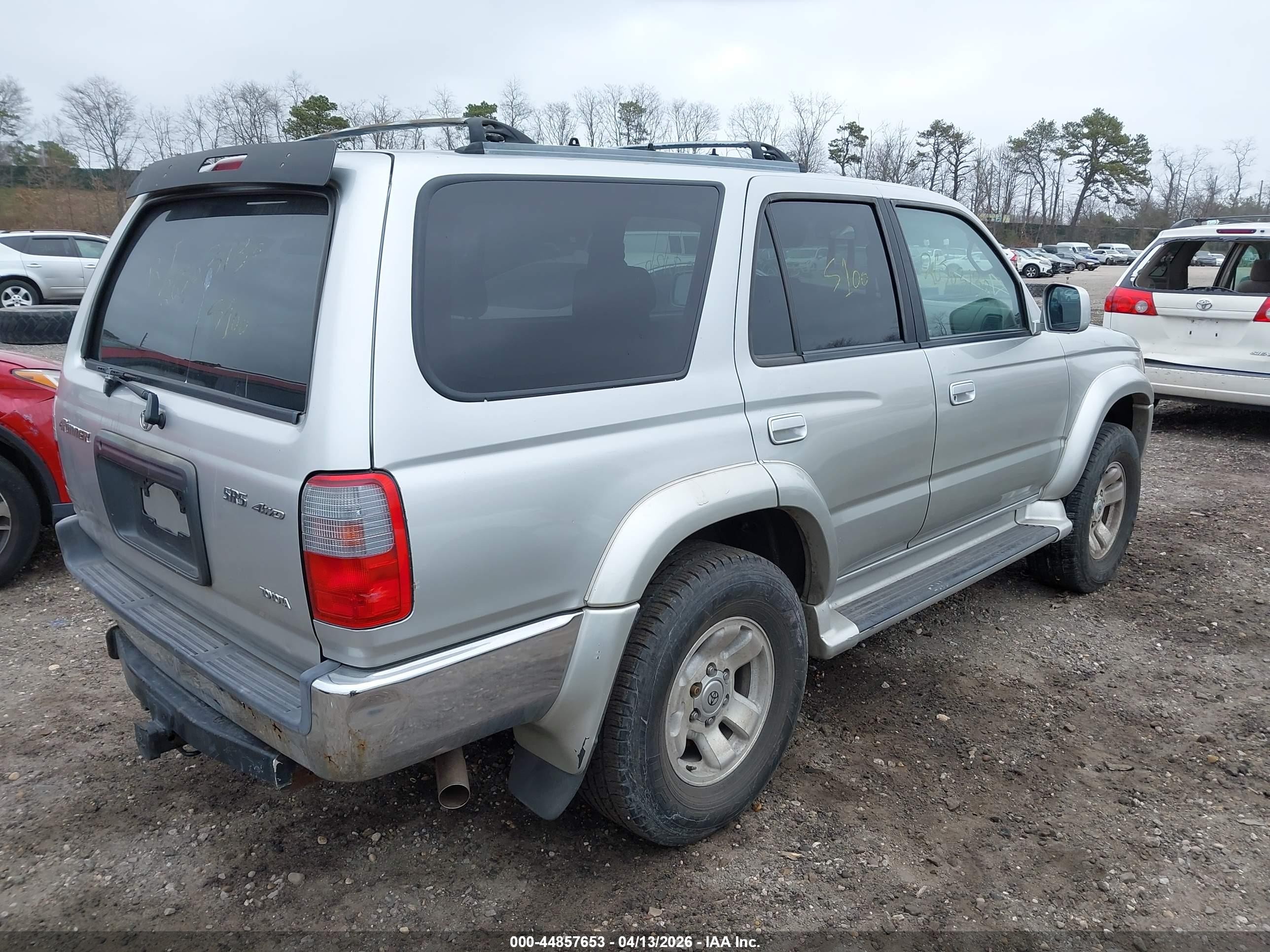 2000 Toyota 4runner Sr5 V6 Серый vin: JT3HN86R2Y0320784
