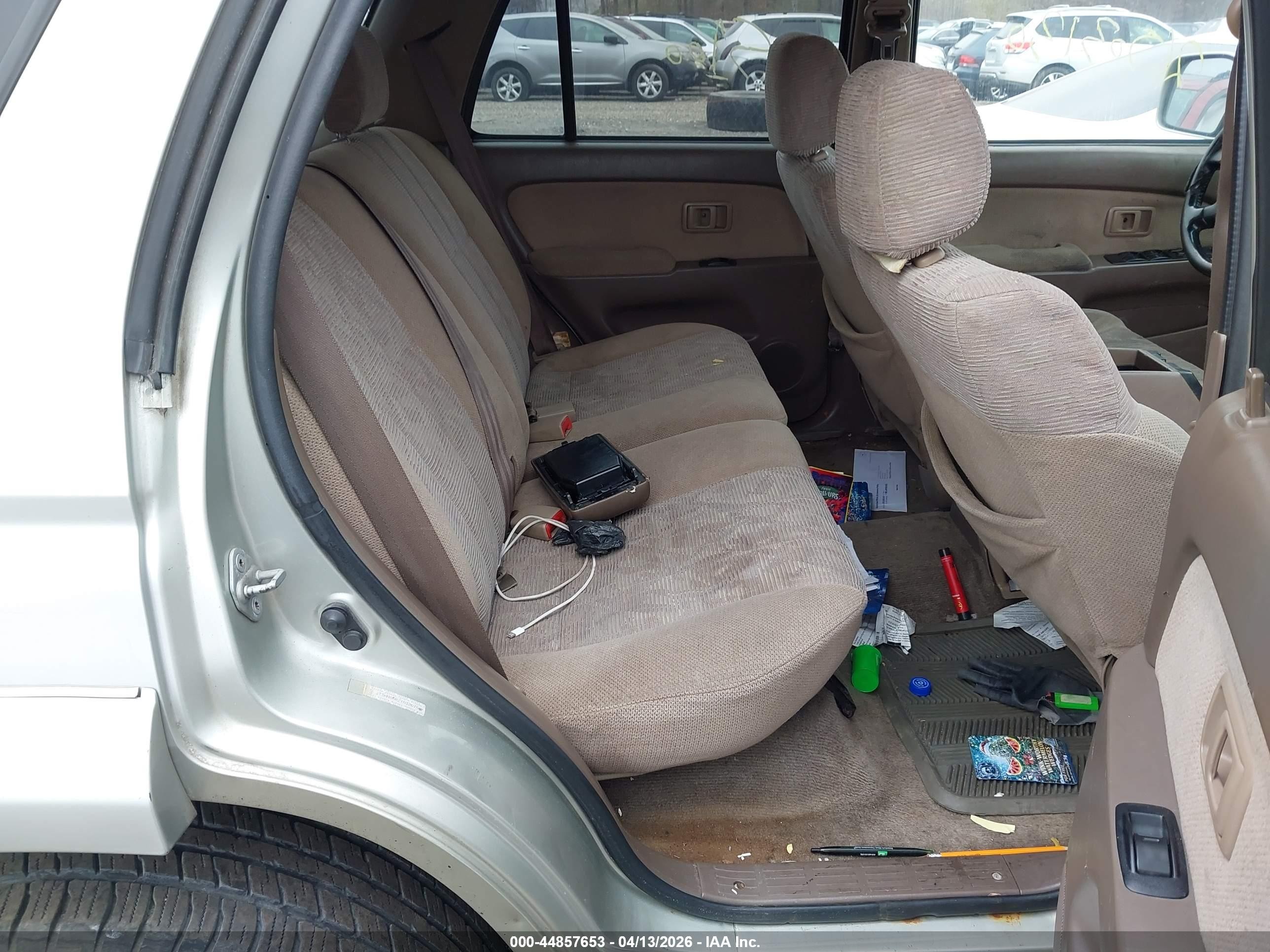 2000 Toyota 4runner Sr5 V6 Серый vin: JT3HN86R2Y0320784