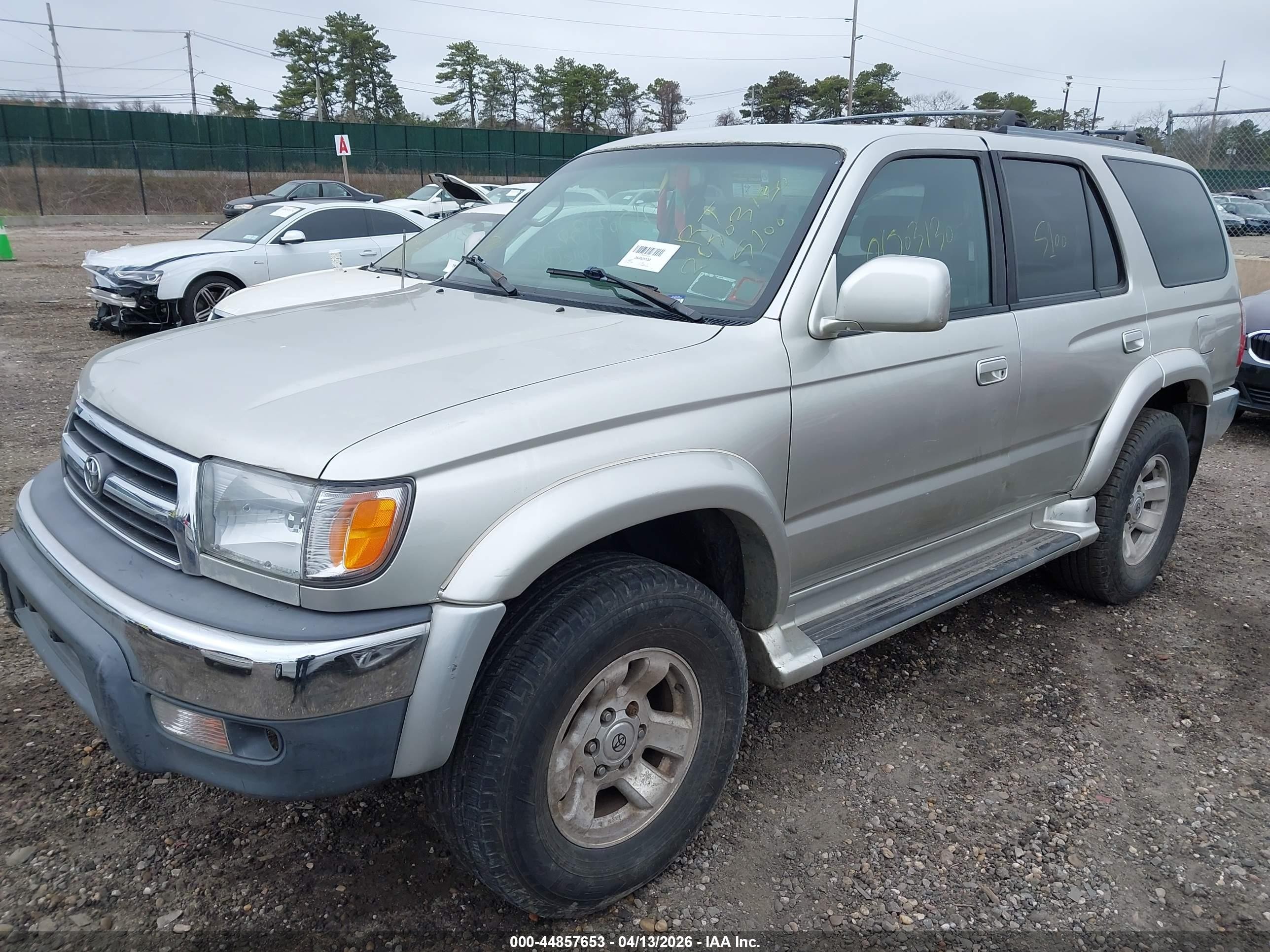 2000 Toyota 4runner Sr5 V6 Серый vin: JT3HN86R2Y0320784