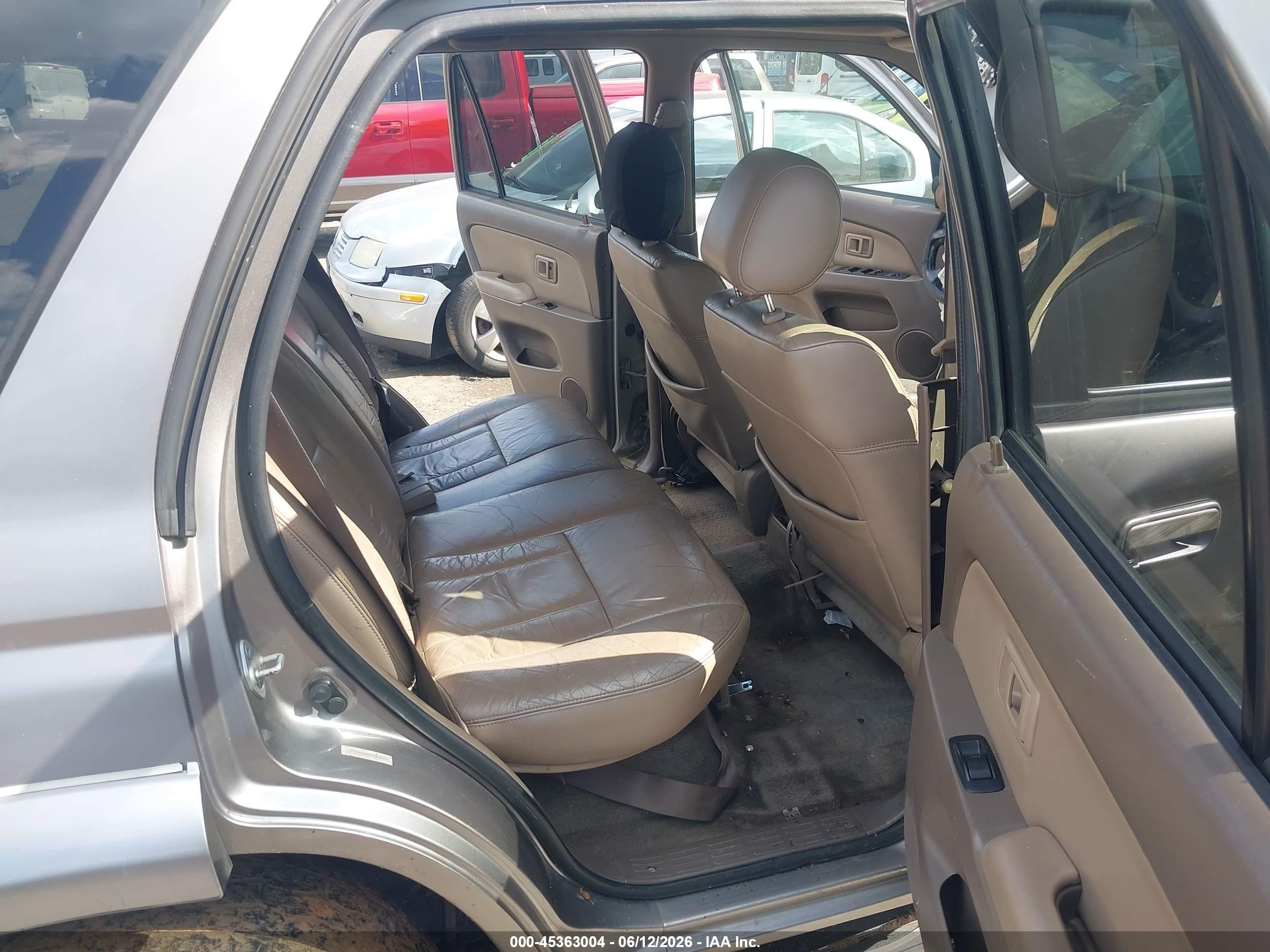 2001 Toyota 4runner Sr5 V6 Beige vin: JT3HN86R310356232