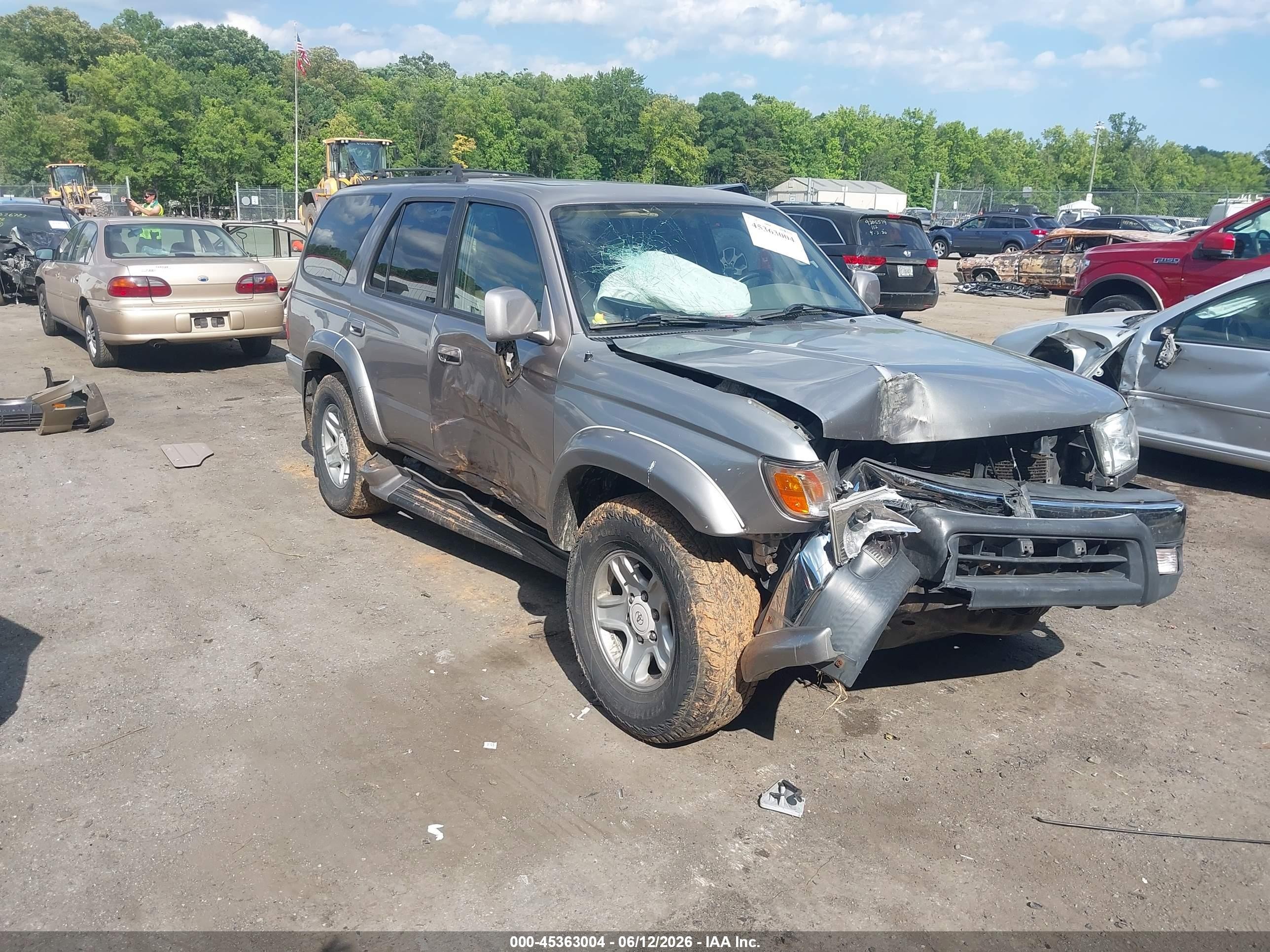 2001 Toyota 4runner Sr5 V6 Beige vin: JT3HN86R310356232