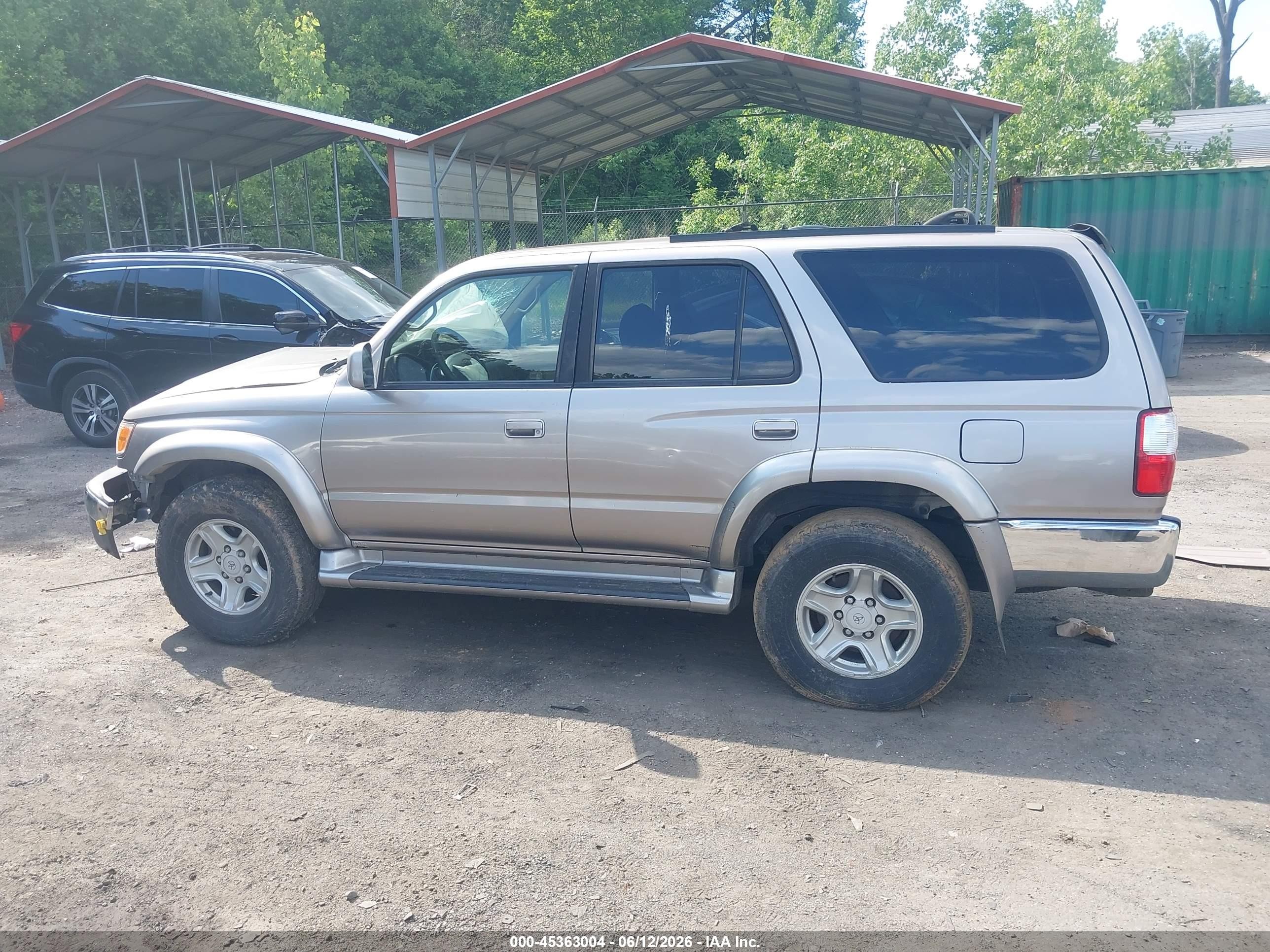 2001 Toyota 4runner Sr5 V6 Beige vin: JT3HN86R310356232