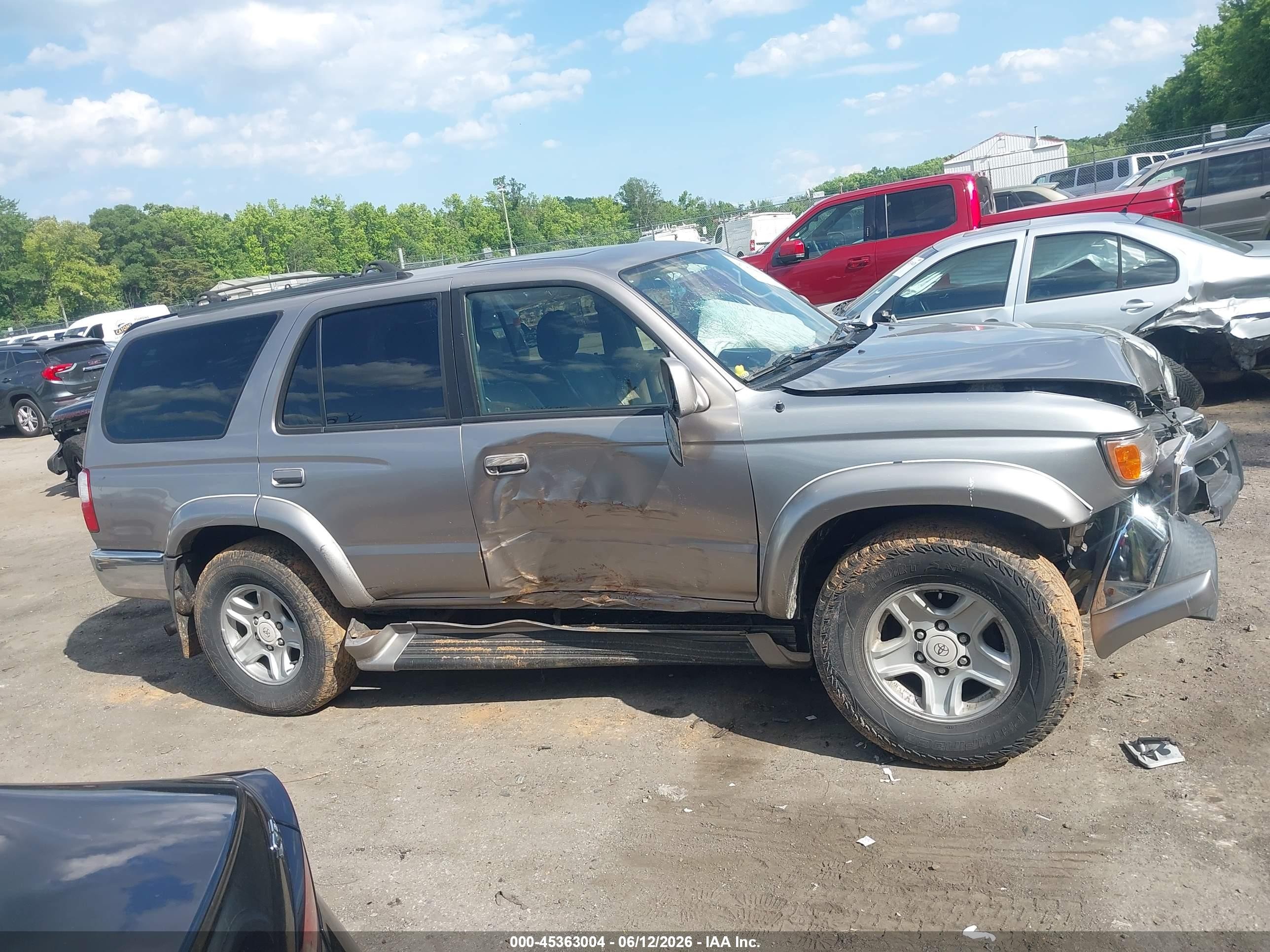 2001 Toyota 4runner Sr5 V6 Beige vin: JT3HN86R310356232