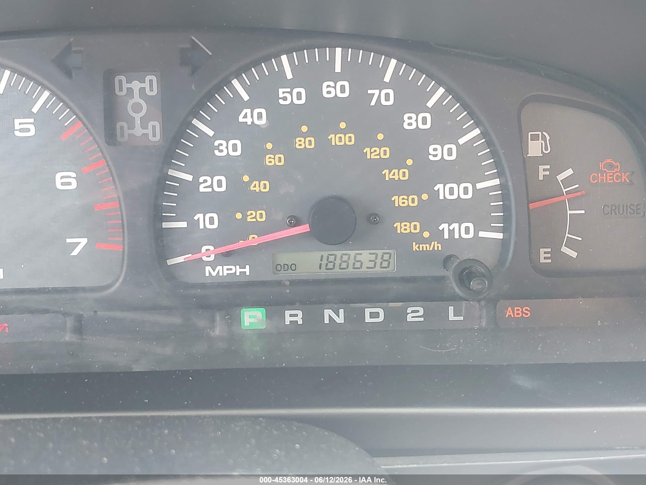 2001 Toyota 4runner Sr5 V6 Beige vin: JT3HN86R310356232