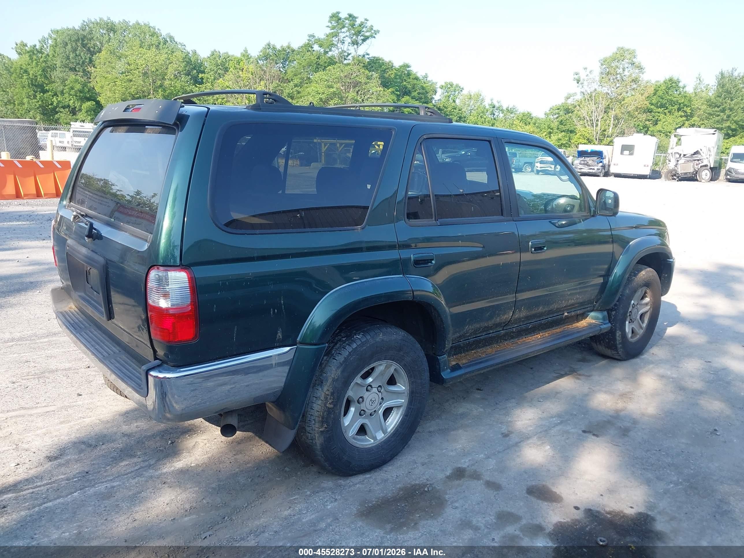 2001 Toyota 4runner Sr5 V6 Green vin: JT3HN86R319057027