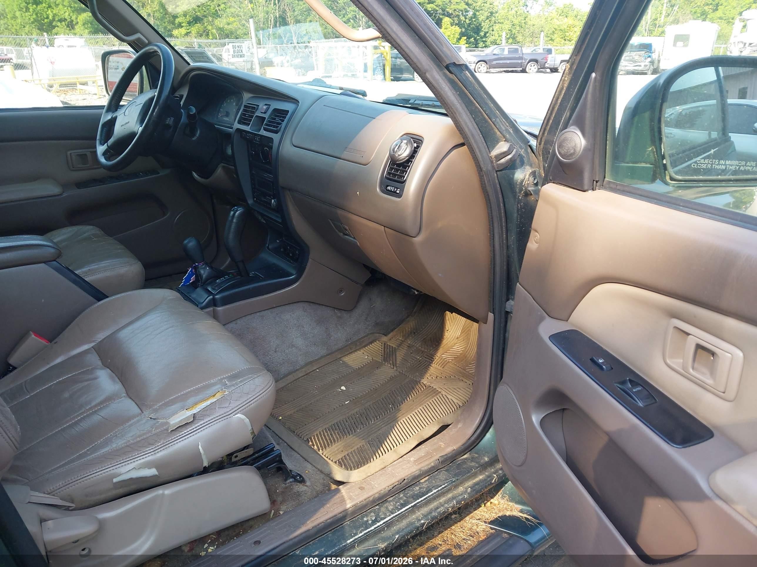 2001 Toyota 4runner Sr5 V6 Green vin: JT3HN86R319057027