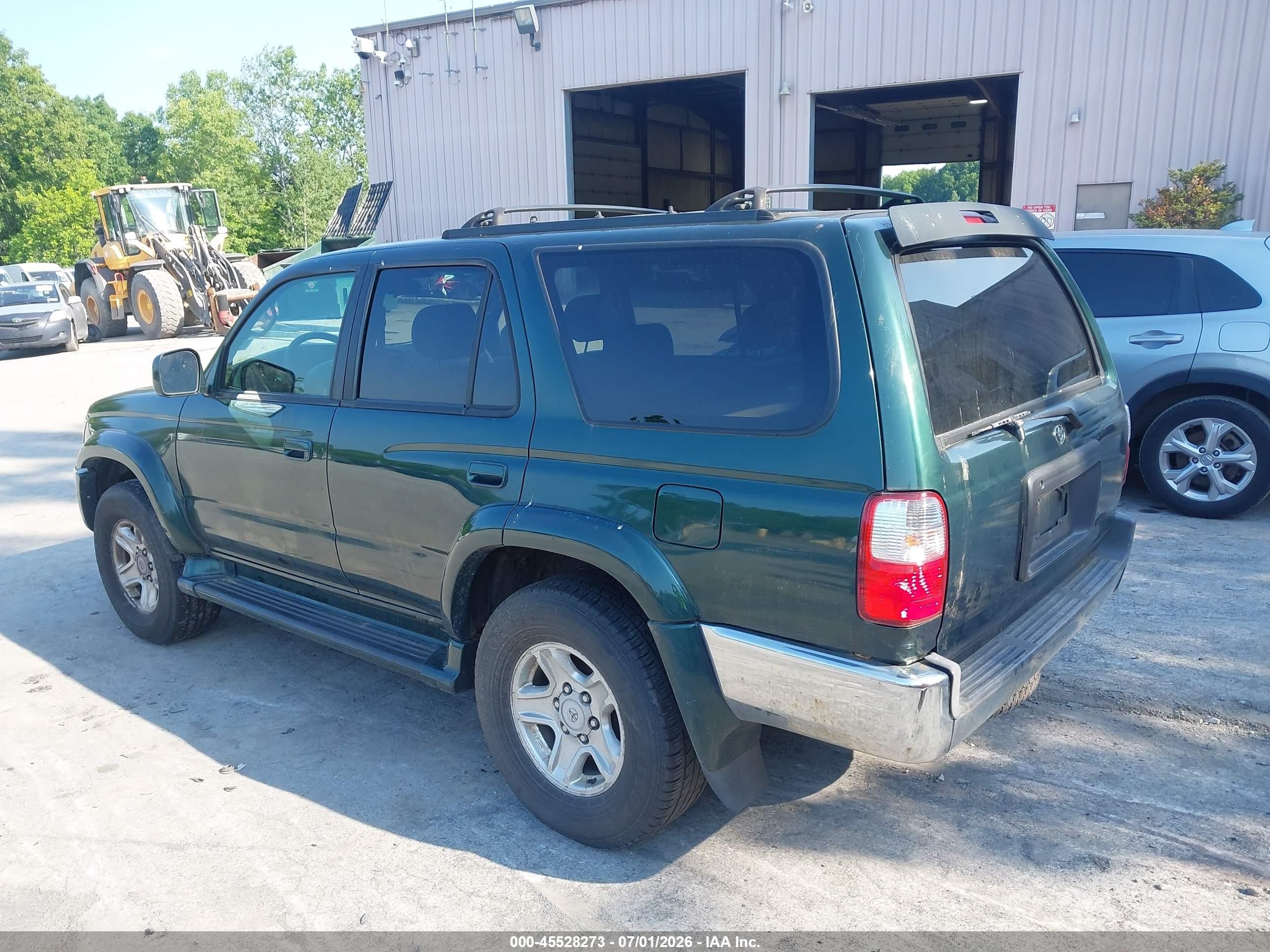 2001 Toyota 4runner Sr5 V6 Green vin: JT3HN86R319057027