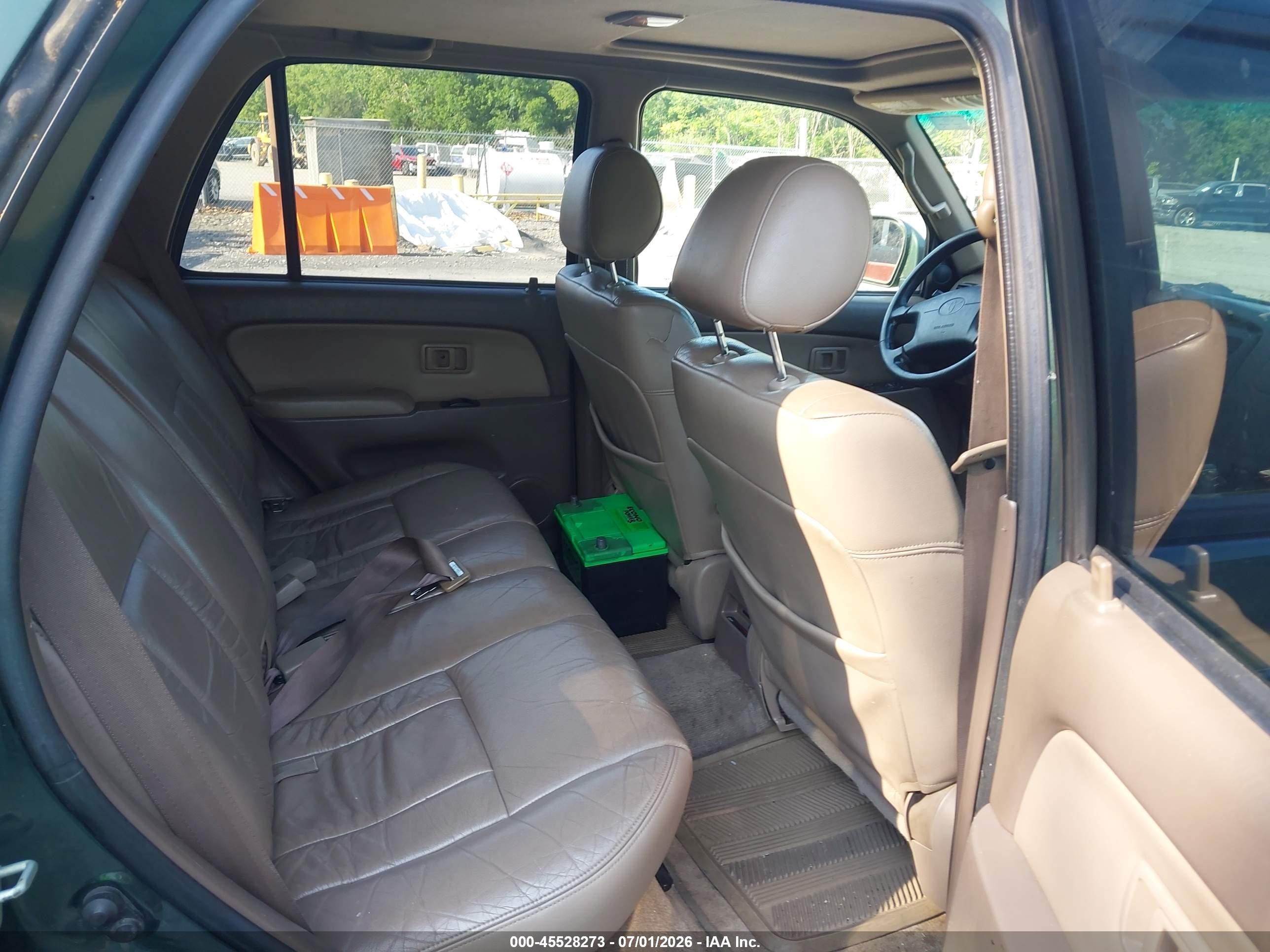 2001 Toyota 4runner Sr5 V6 Green vin: JT3HN86R319057027