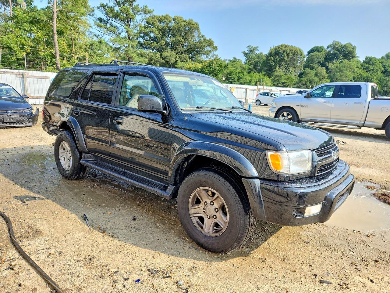 2002 Toyota 4runner Sr5 Black vin: JT3HN86R320374442