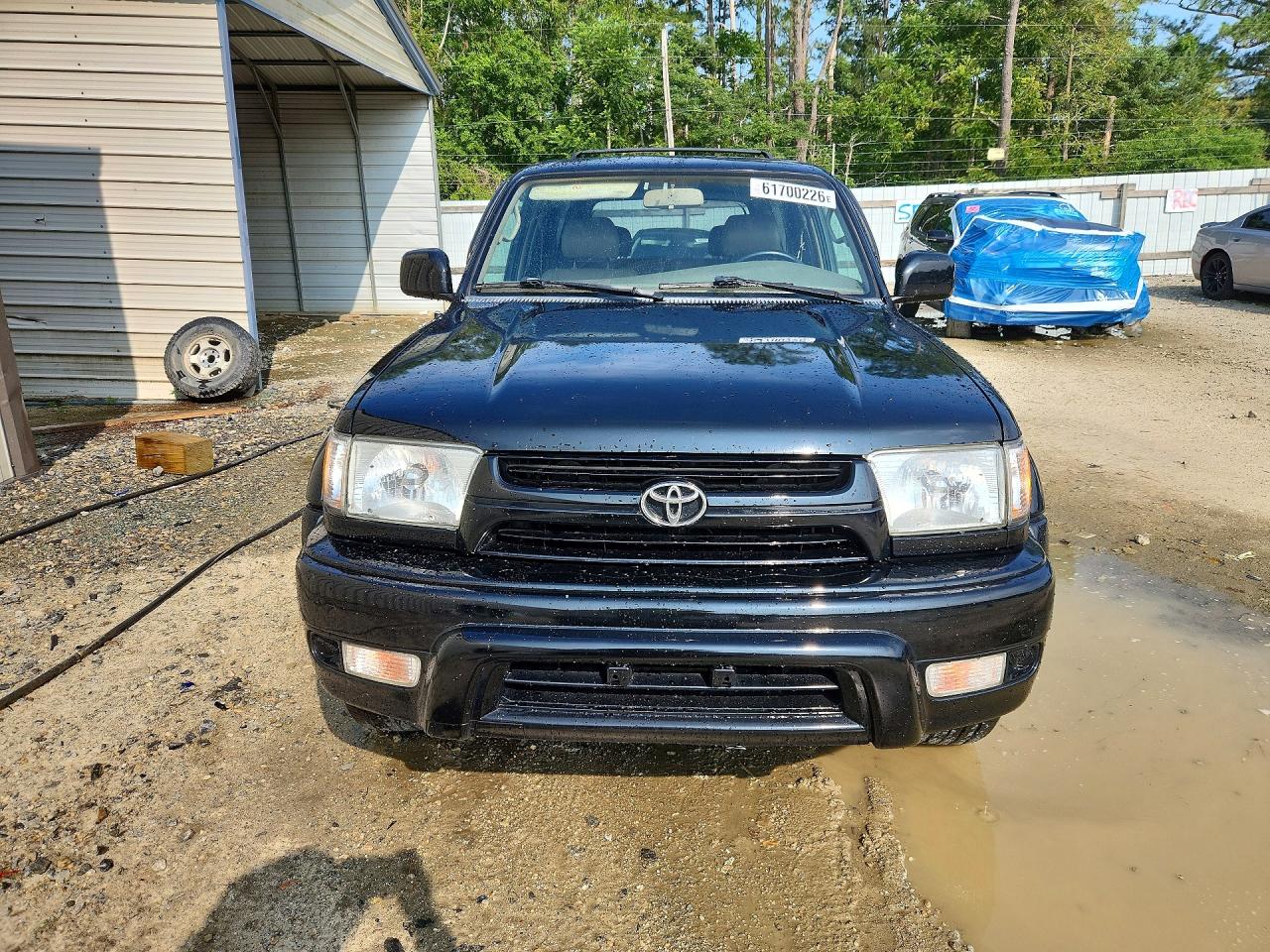 2002 Toyota 4runner Sr5 Black vin: JT3HN86R320374442