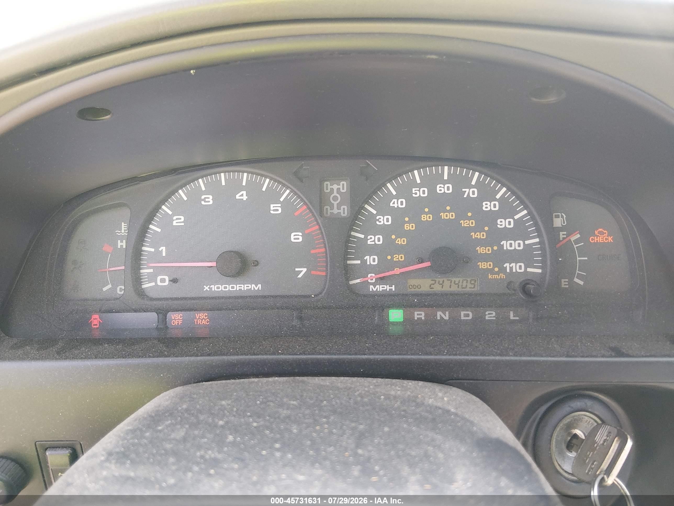 2002 Toyota 4runner Sr5 V6 Silver vin: JT3HN86R329076775