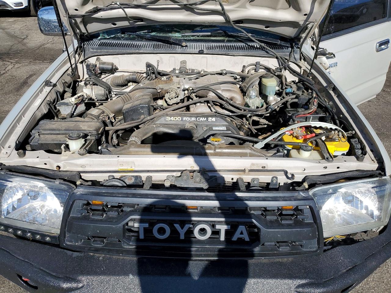 1997 Toyota 4runner Sr5 Silver vin: JT3HN86R3V0085422