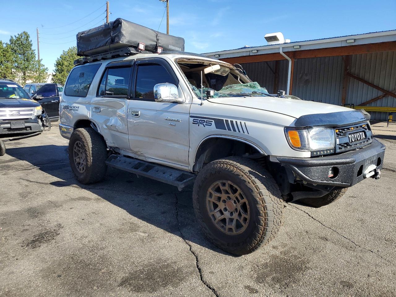 1997 Toyota 4runner Sr5 Silver vin: JT3HN86R3V0085422