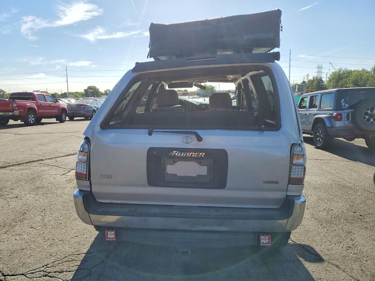 1997 Toyota 4runner Sr5 Silver vin: JT3HN86R3V0085422