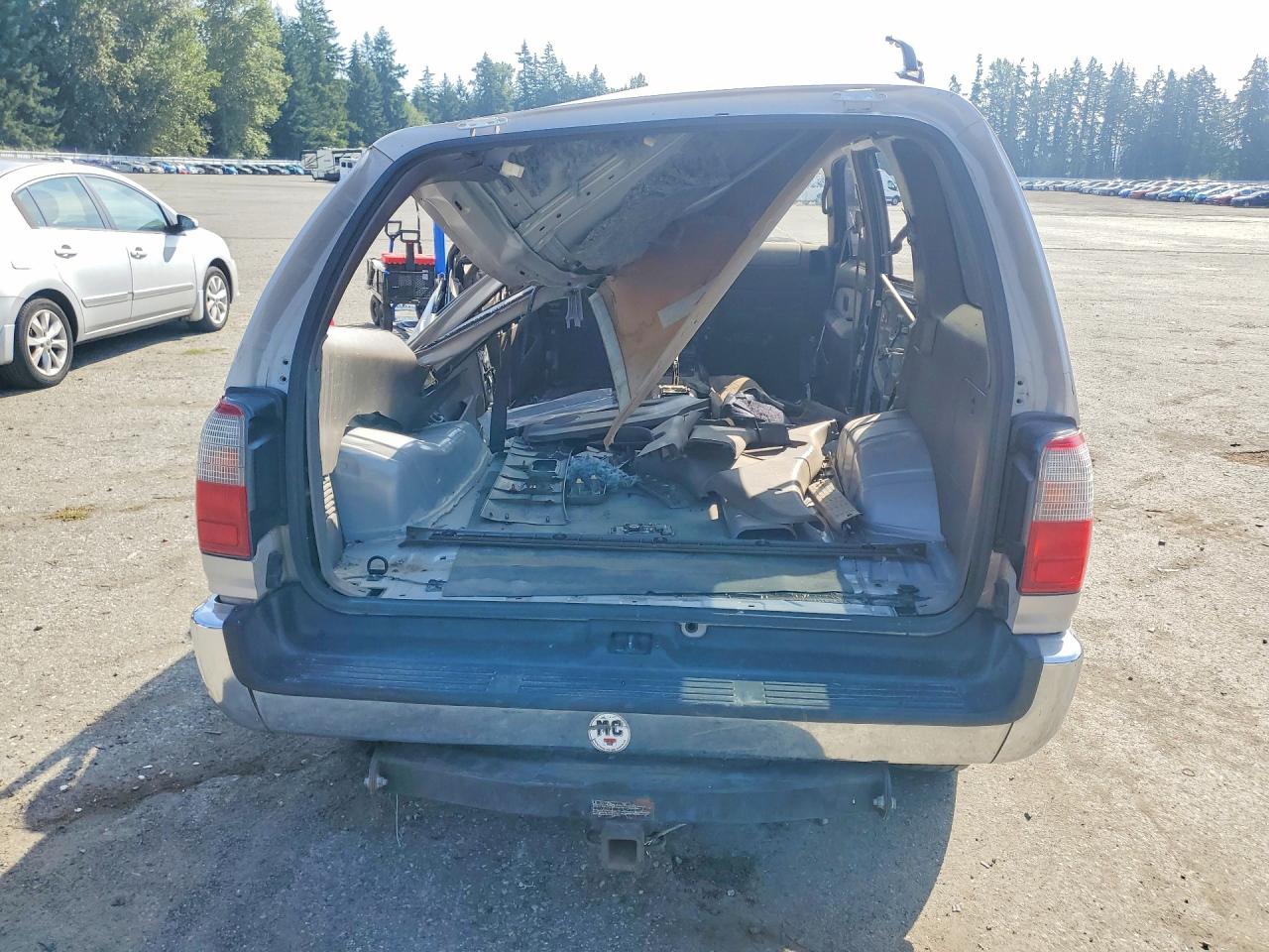 1997 Toyota 4runner Sr5 Silver vin: JT3HN86R3V0130374