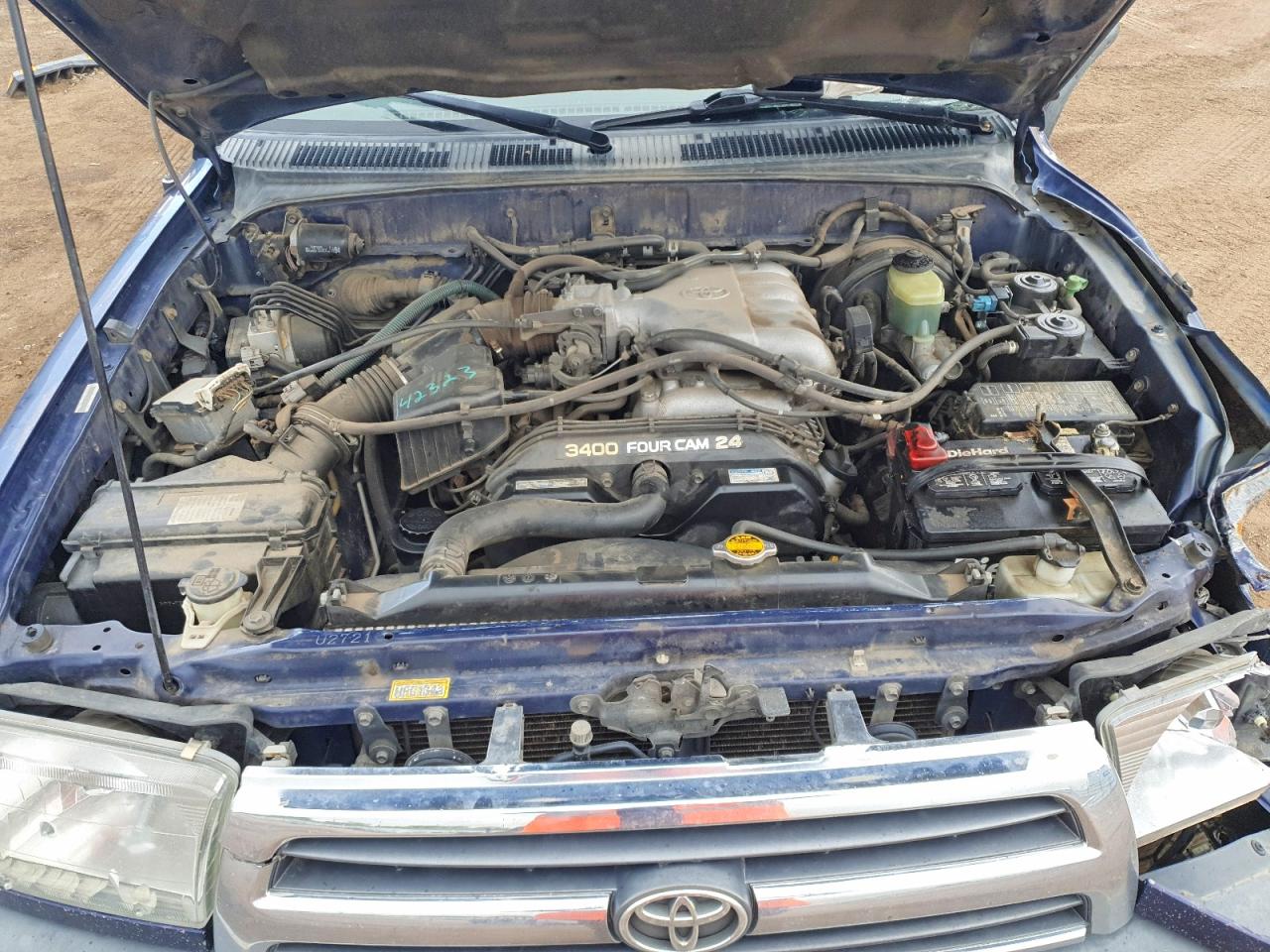 1999 Toyota 4runner Sr5 V6 Blue vin: JT3HN86R3X0198080