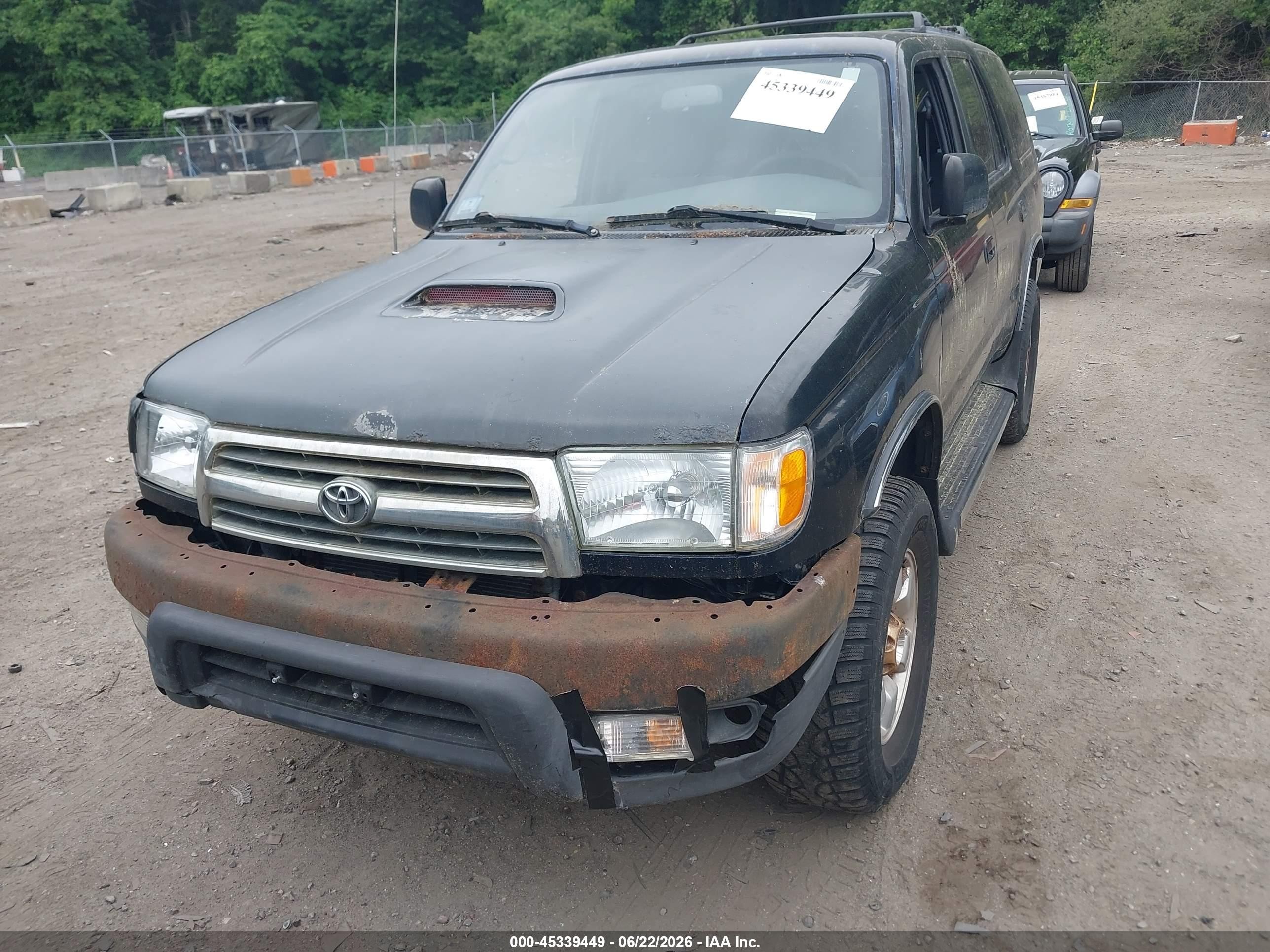 1999 Toyota 4runner Sr5 V6 Черный vin: JT3HN86R3X0201589