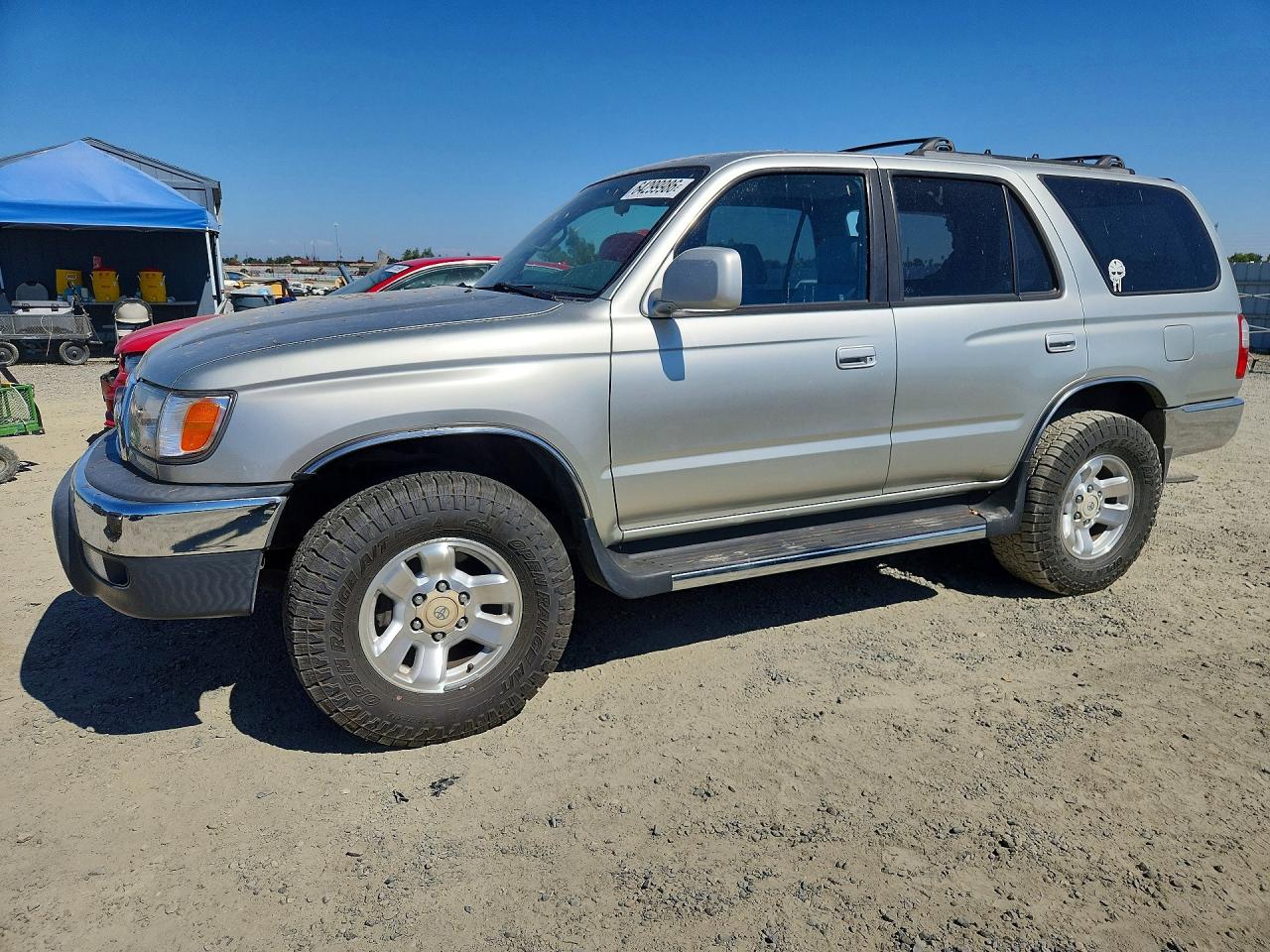 2000 Toyota 4runner Sr5 Silver vin: JT3HN86R3Y0270705