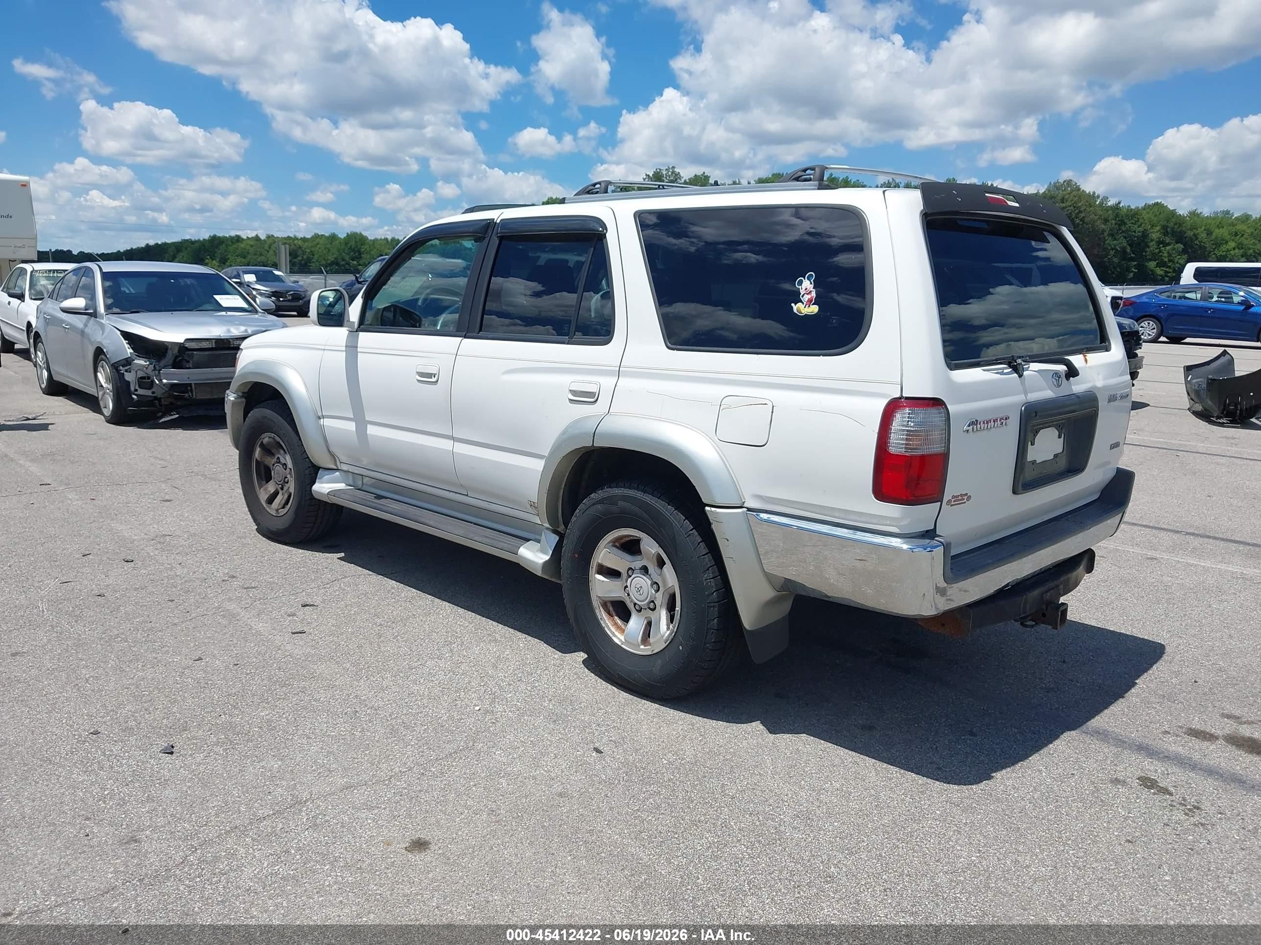 2000 Toyota 4runner Sr5 V6 Белый vin: JT3HN86R3Y0294132