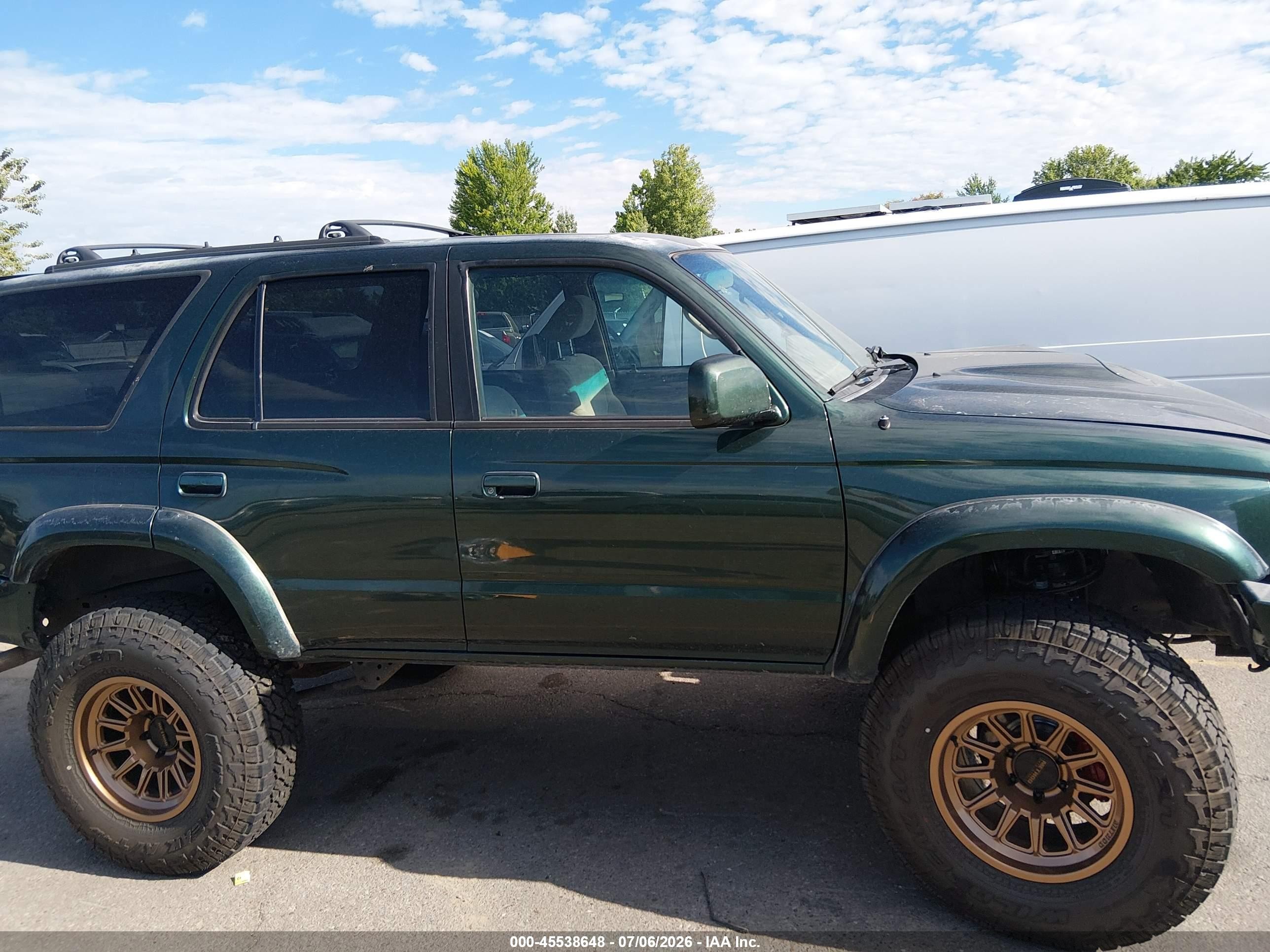 2000 Toyota 4runner Sr5 V6 Зеленый vin: JT3HN86R3Y0316758
