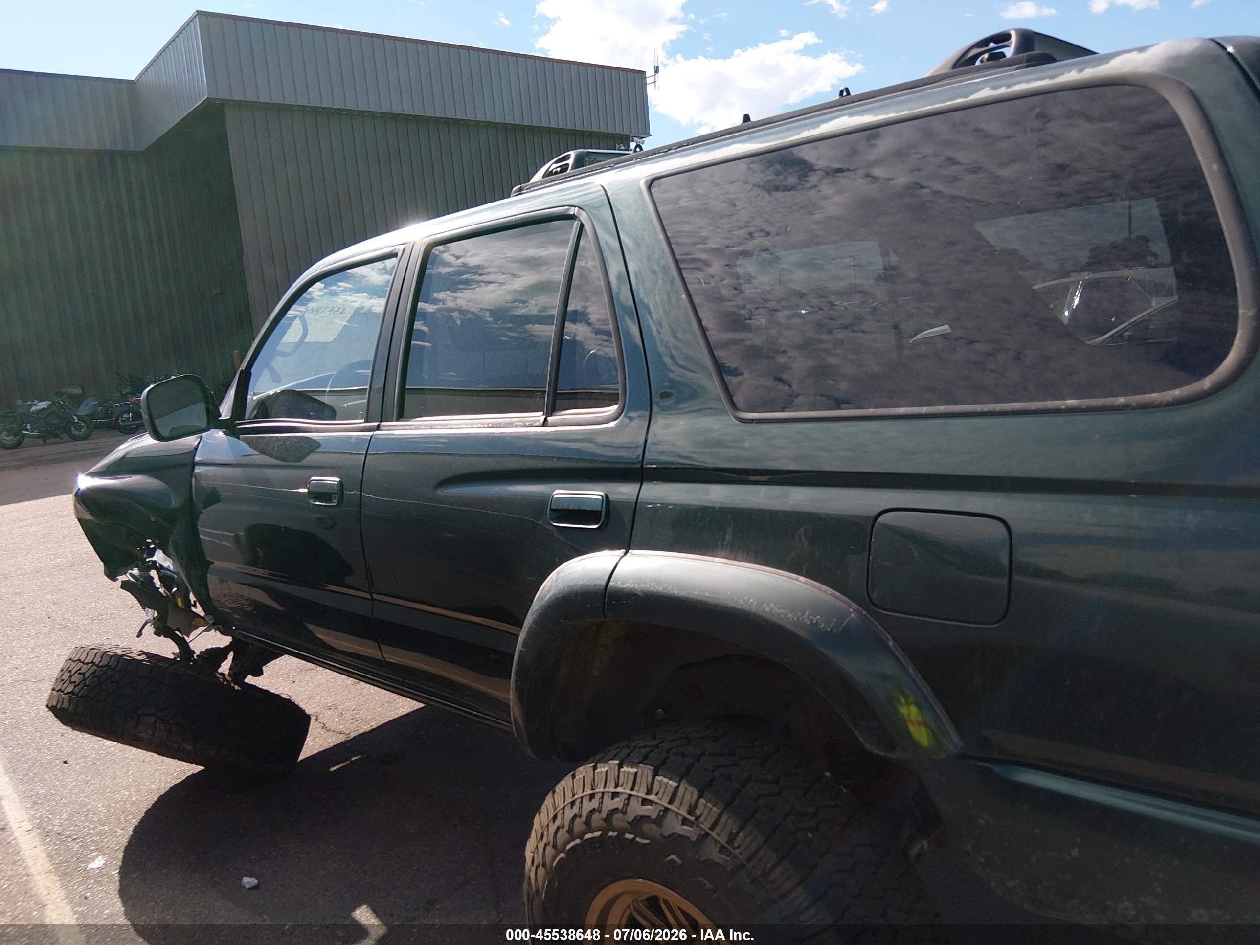 2000 Toyota 4runner Sr5 V6 Зеленый vin: JT3HN86R3Y0316758