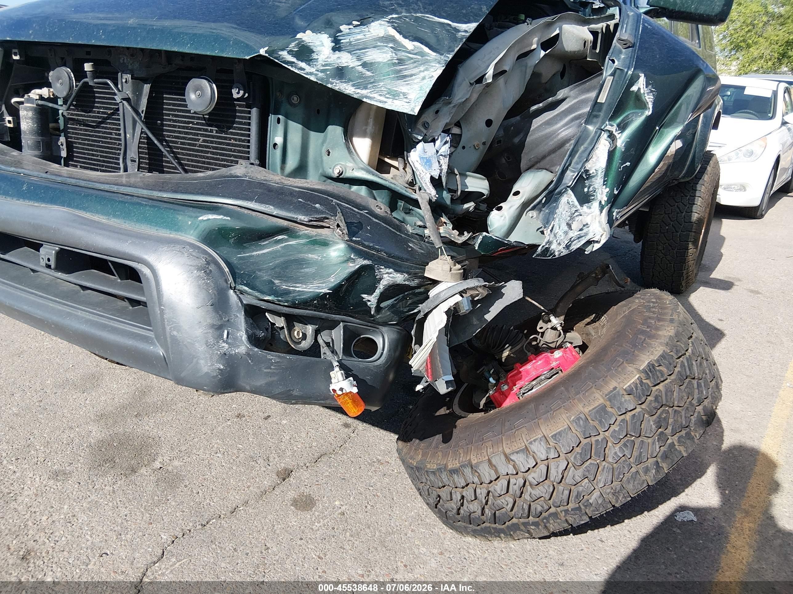 2000 Toyota 4runner Sr5 V6 Зеленый vin: JT3HN86R3Y0316758