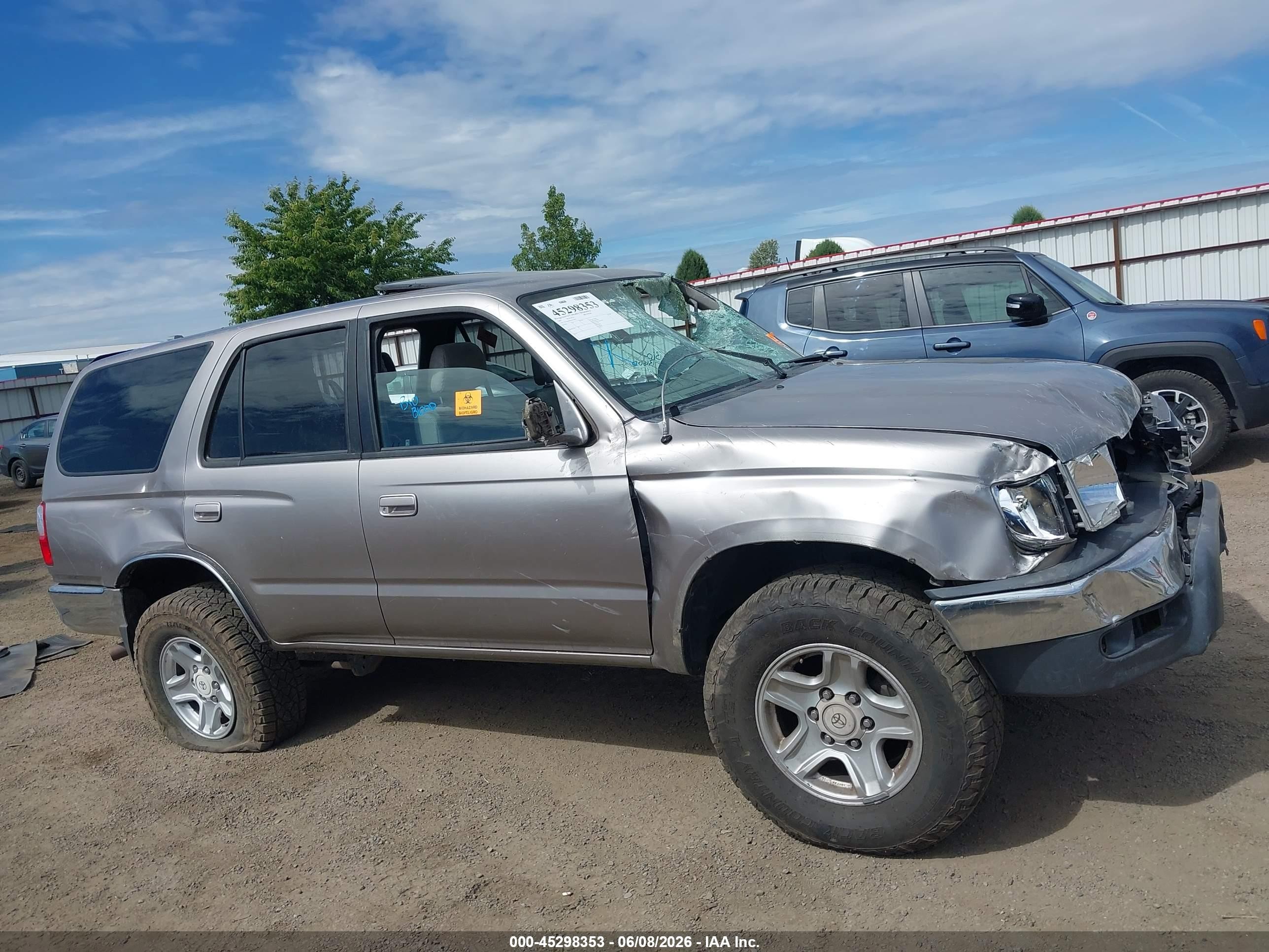 2001 Toyota 4runner Sr5 V6 Beige vin: JT3HN86R410333039