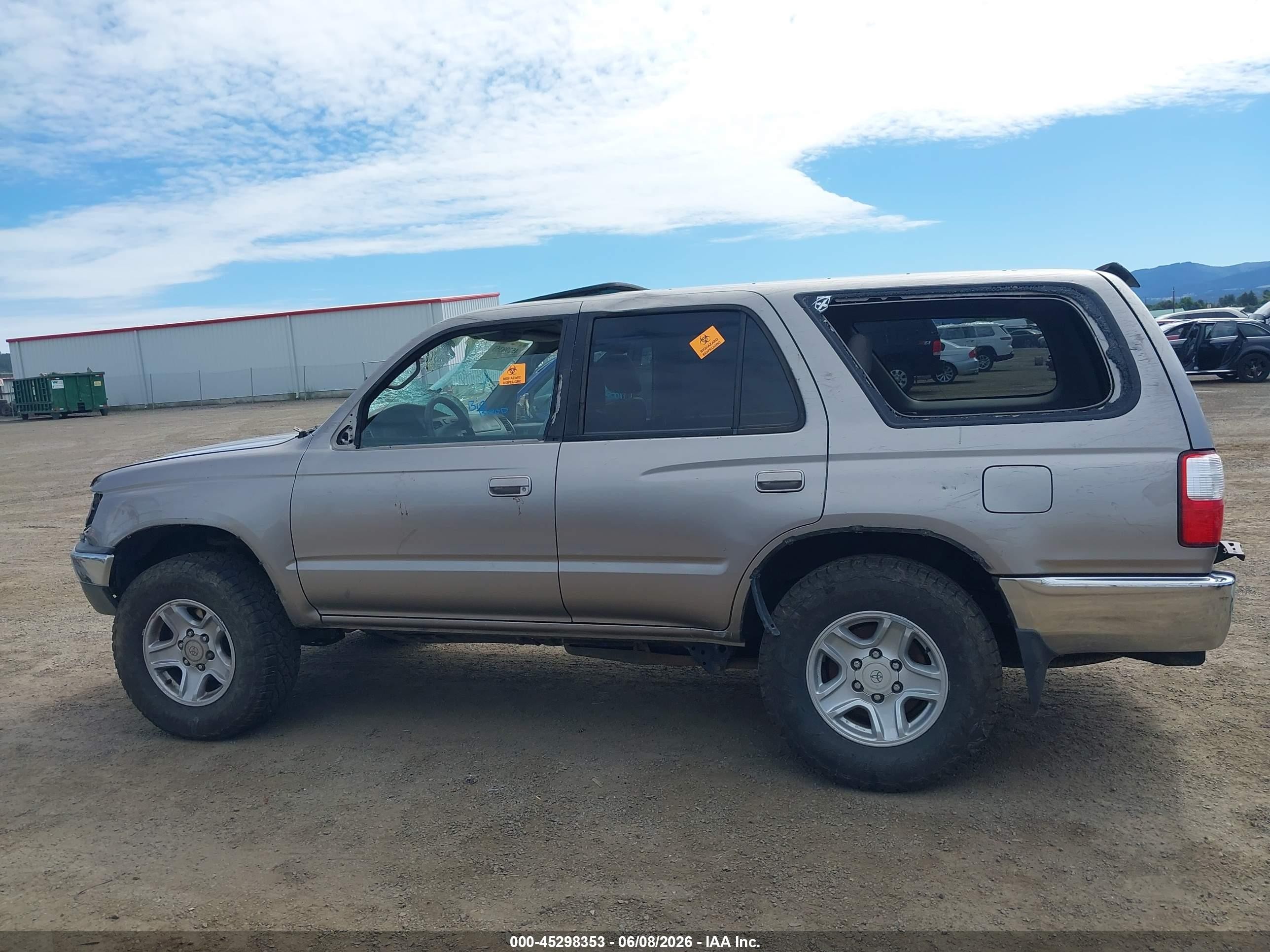 2001 Toyota 4runner Sr5 V6 Beige vin: JT3HN86R410333039