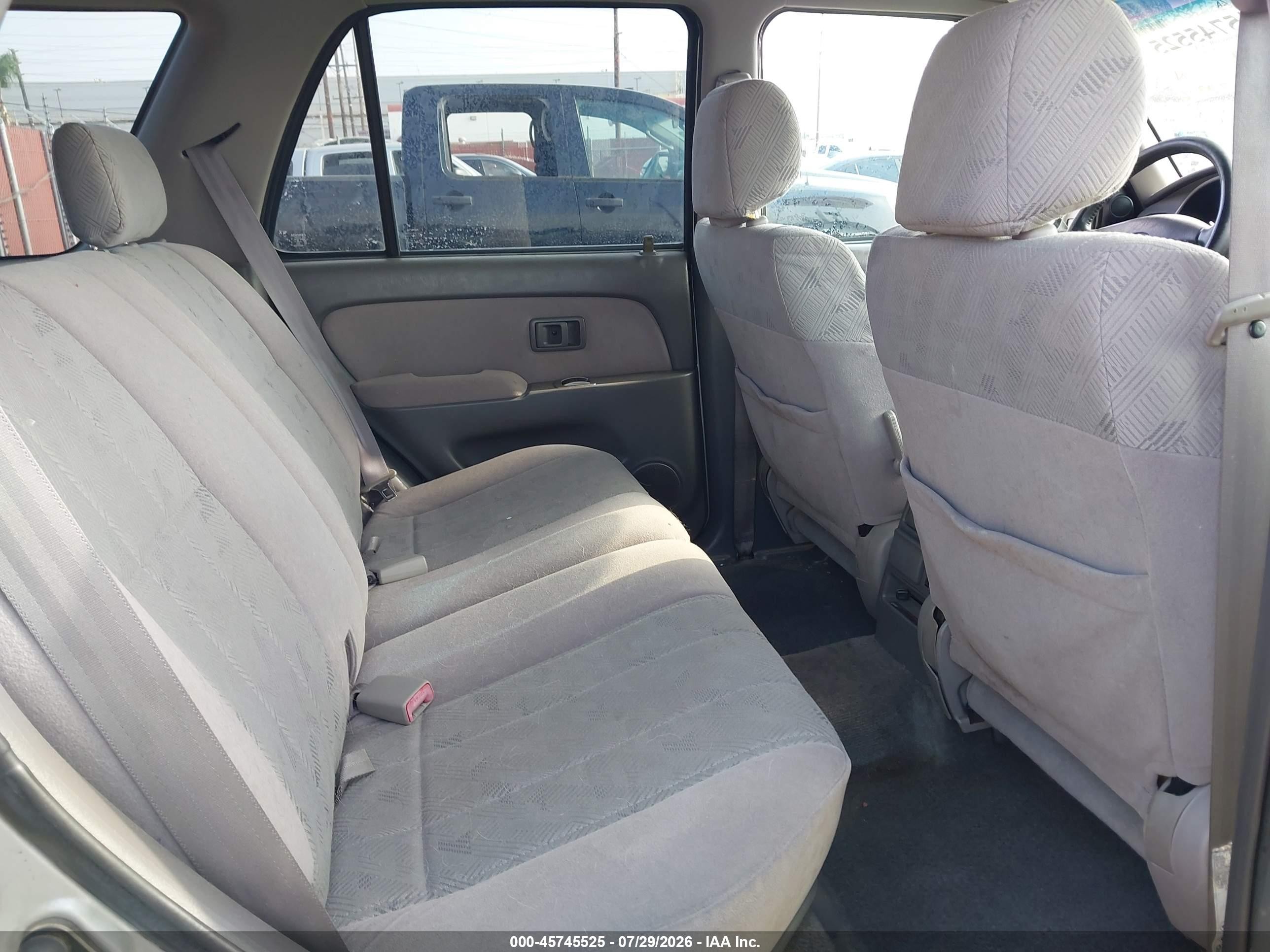 2001 Toyota 4runner Sr5 V6 Silver vin: JT3HN86R410338516