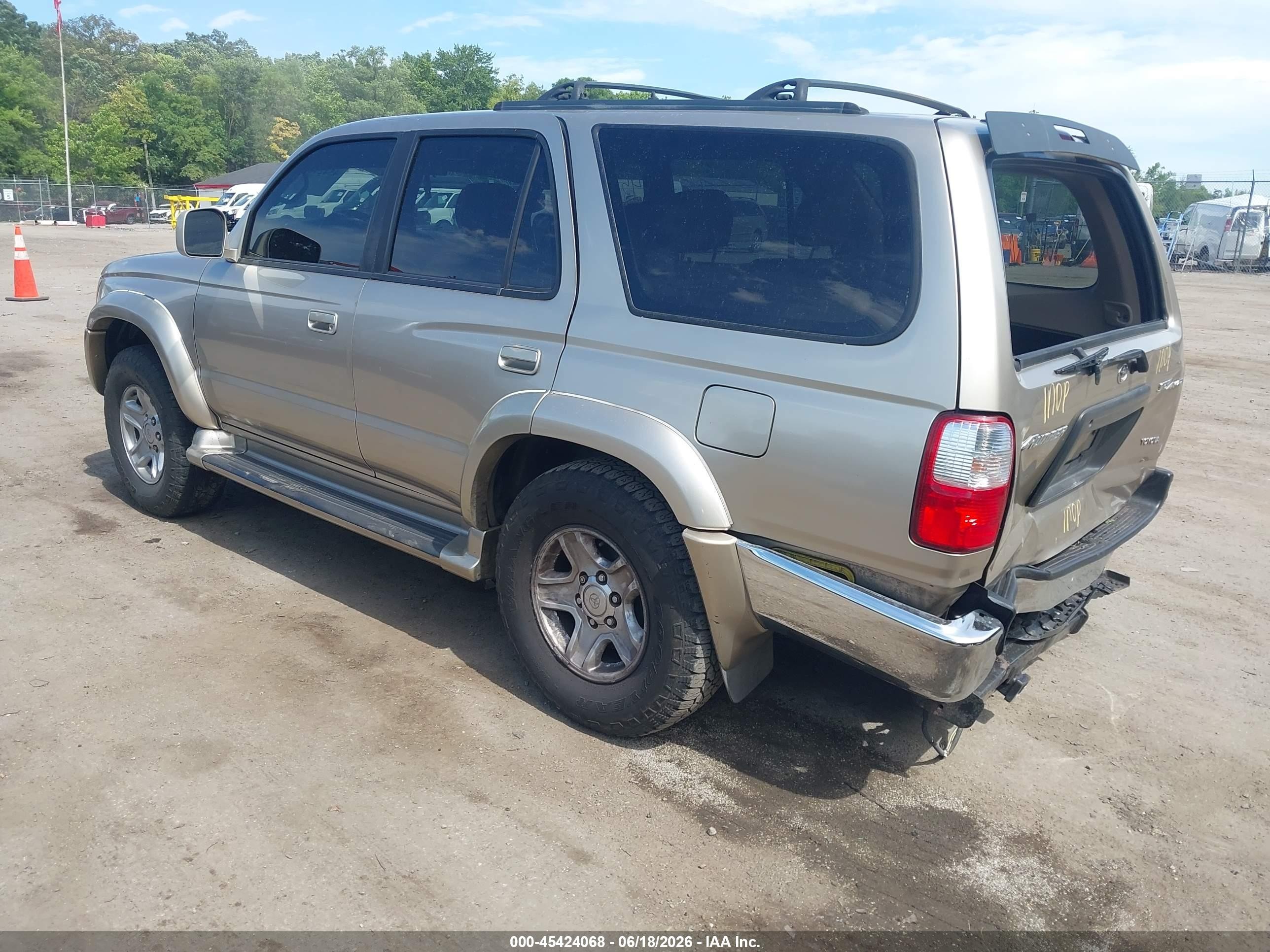 2001 Toyota 4runner Sr5 V6 Gold vin: JT3HN86R419058168