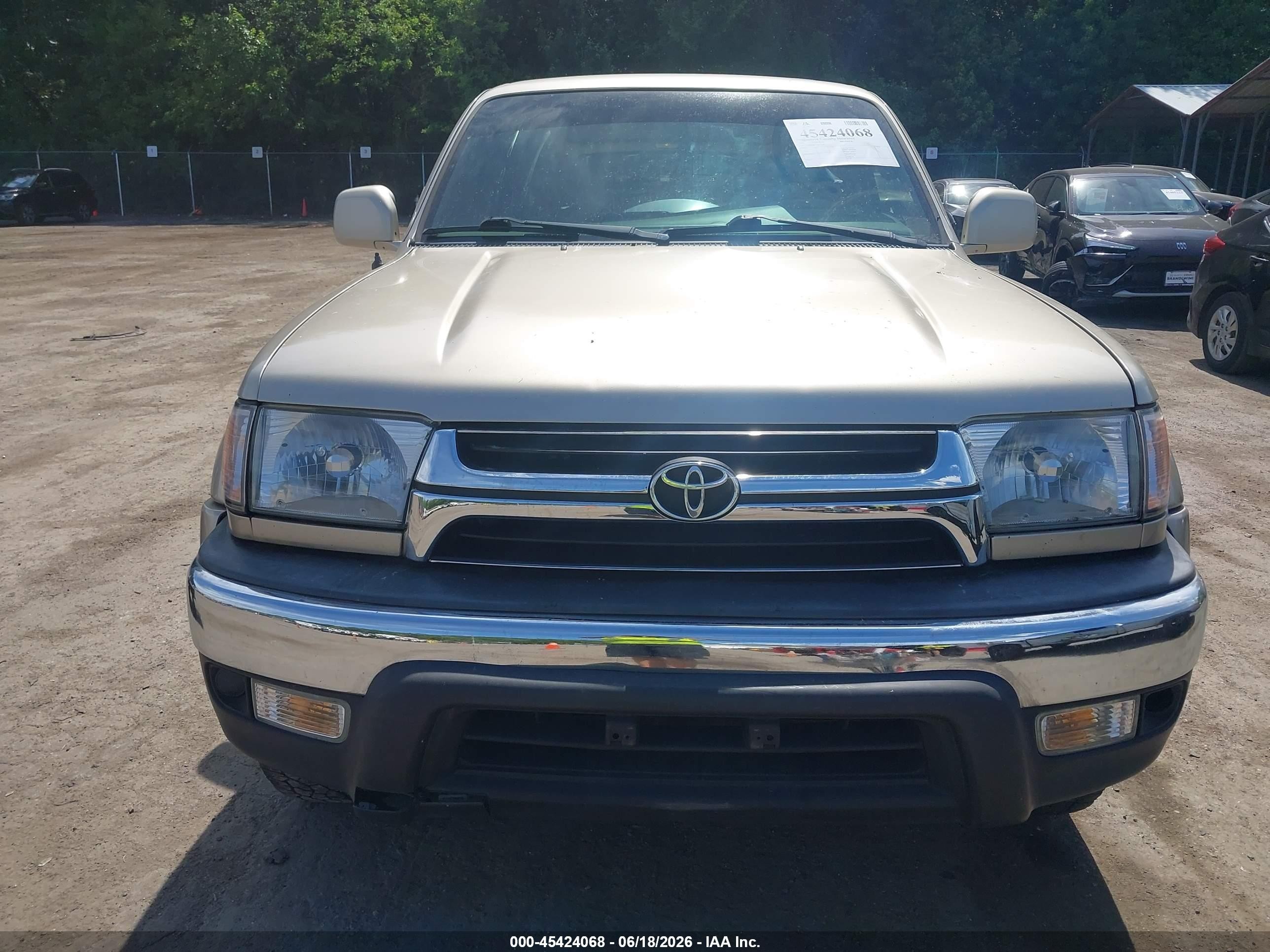 2001 Toyota 4runner Sr5 V6 Gold vin: JT3HN86R419058168