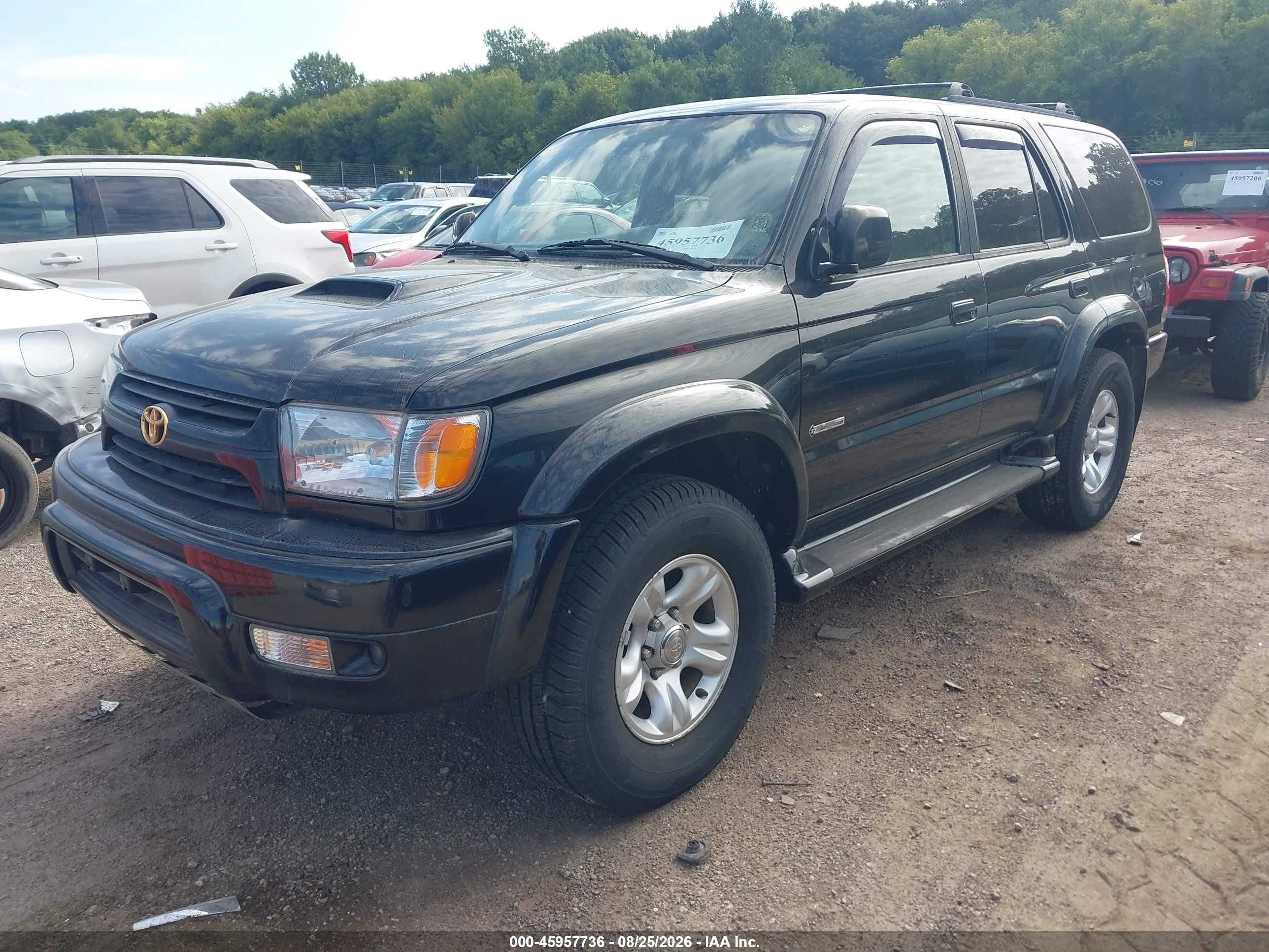 2002 Toyota 4runner Sr5 V6 Black vin: JT3HN86R420388611