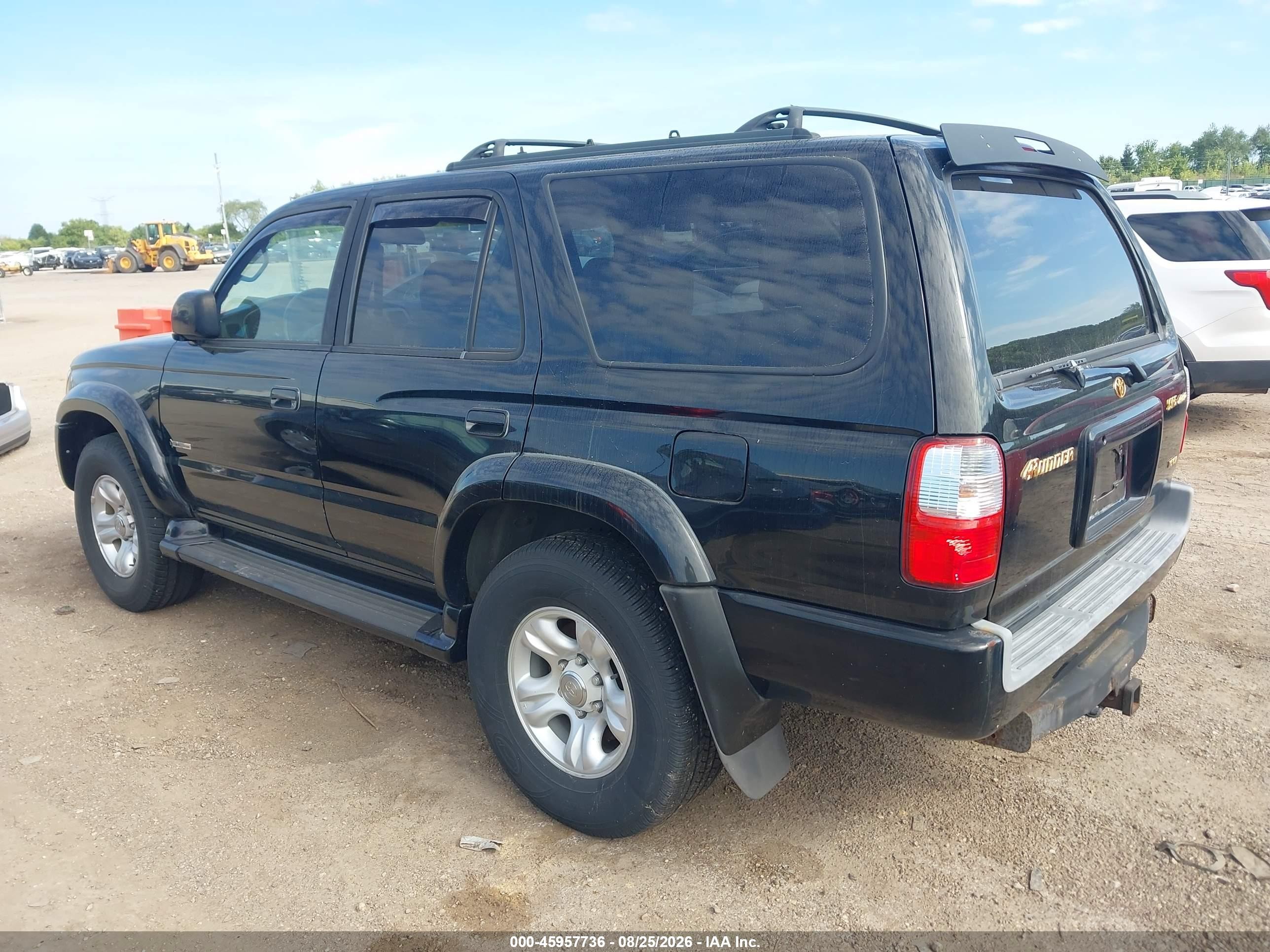 2002 Toyota 4runner Sr5 V6 Black vin: JT3HN86R420388611