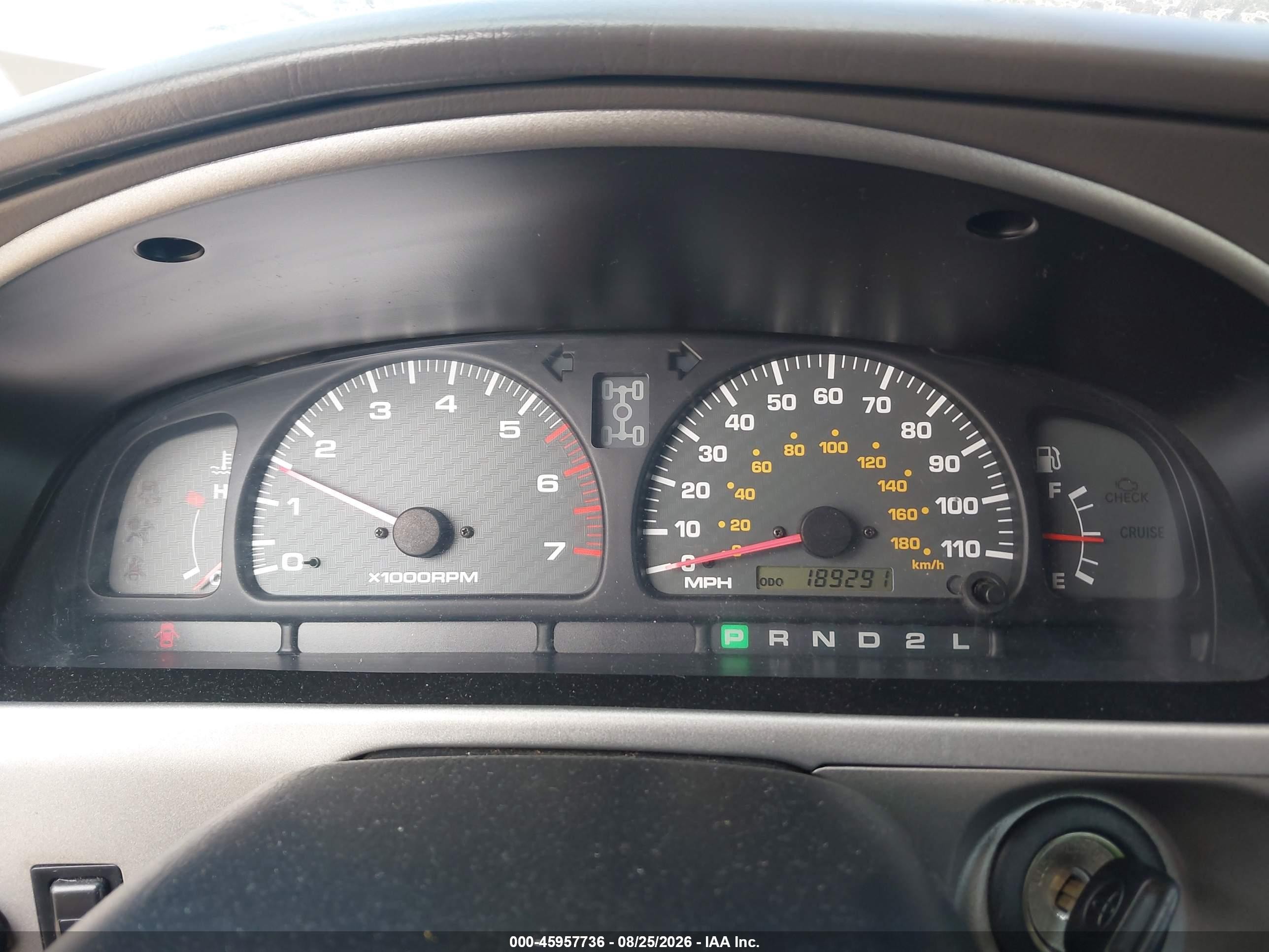 2002 Toyota 4runner Sr5 V6 Black vin: JT3HN86R420388611