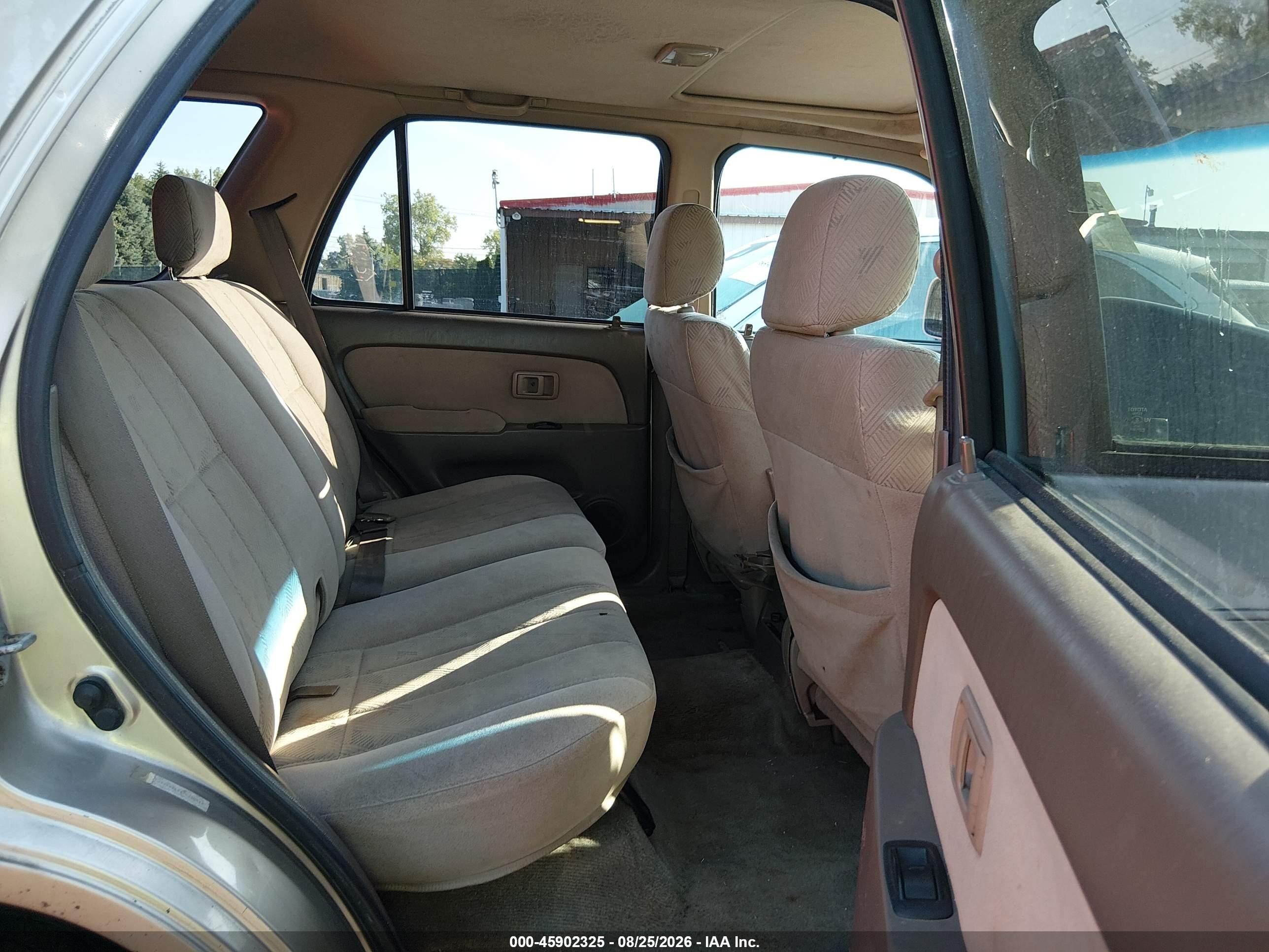 2002 Toyota 4runner Sr5 V6 Champagne vin: JT3HN86R420390598