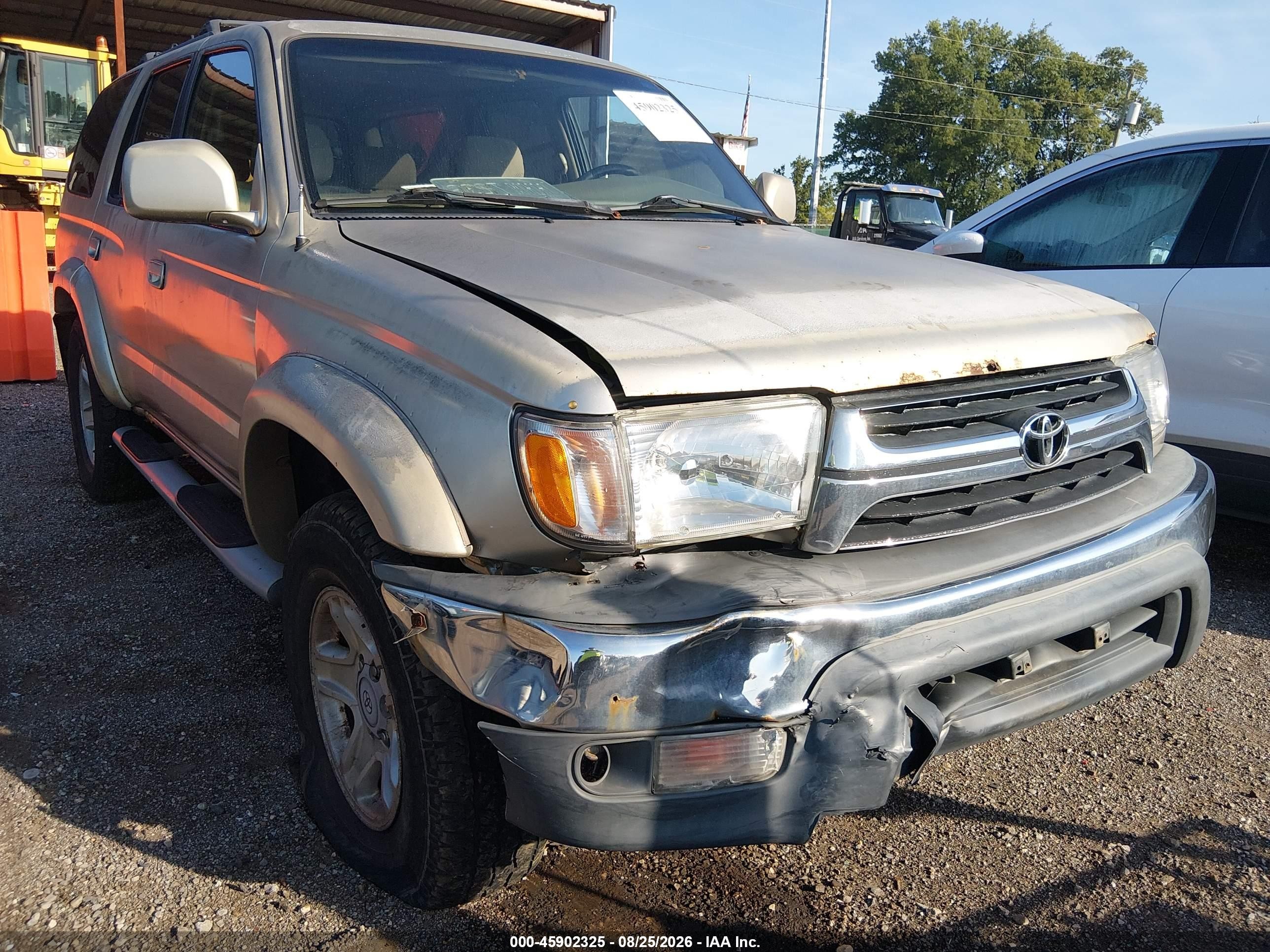 2002 Toyota 4runner Sr5 V6 Champagne vin: JT3HN86R420390598