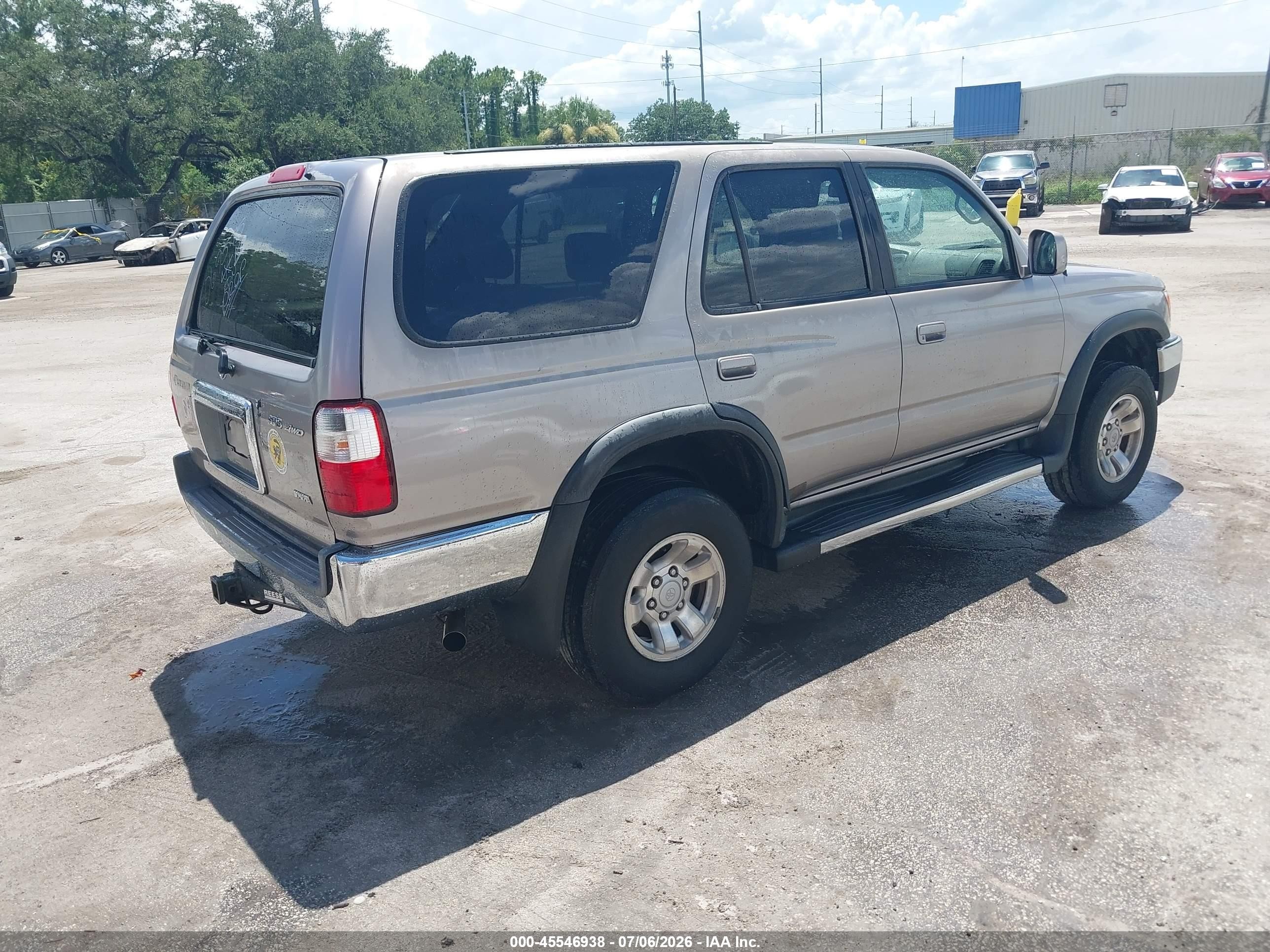 2002 Toyota 4runner Sr5 V6 Gold vin: JT3HN86R429069575