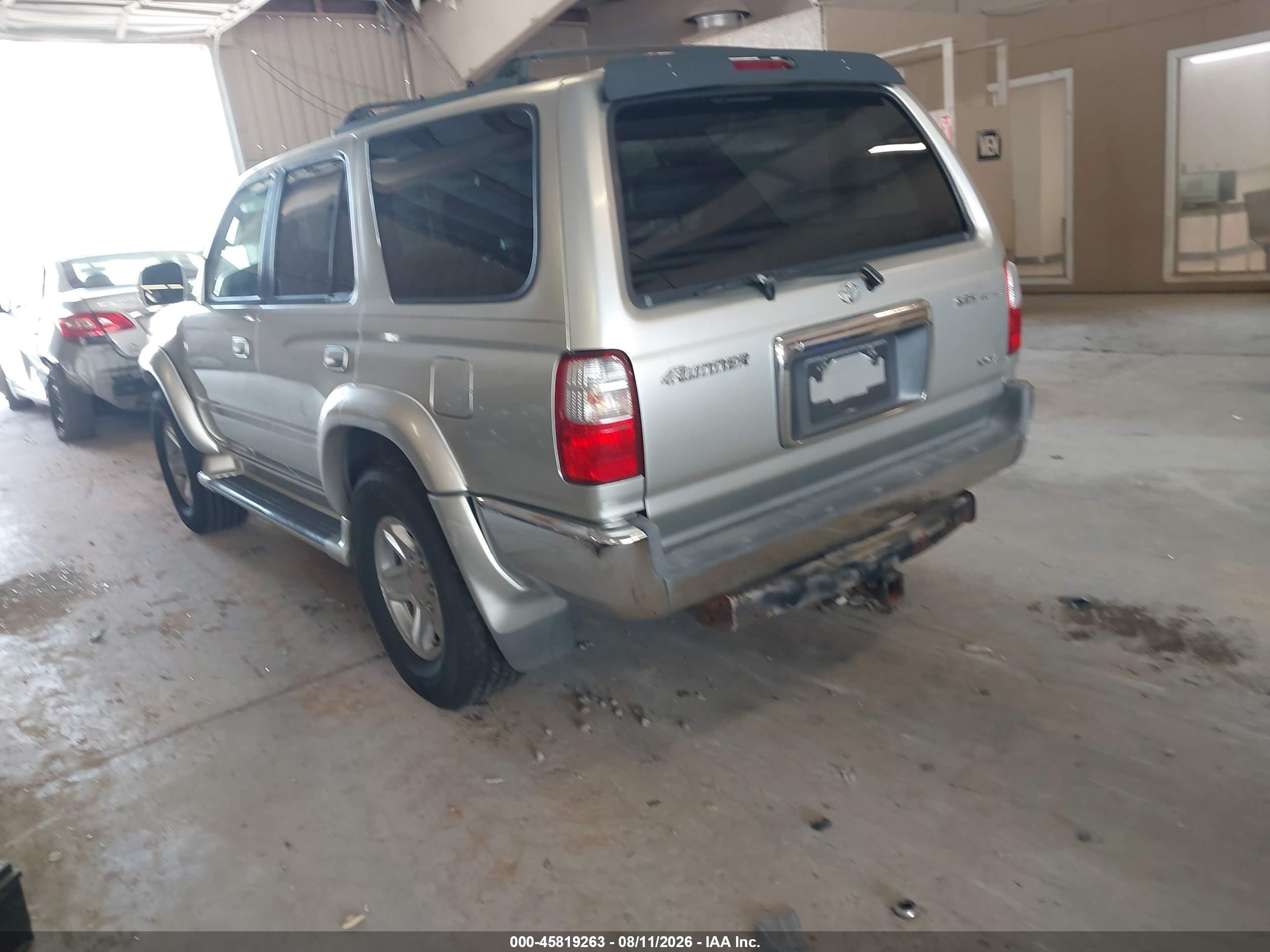 2002 Toyota 4runner Sr5 Beige vin: JT3HN86R429072153