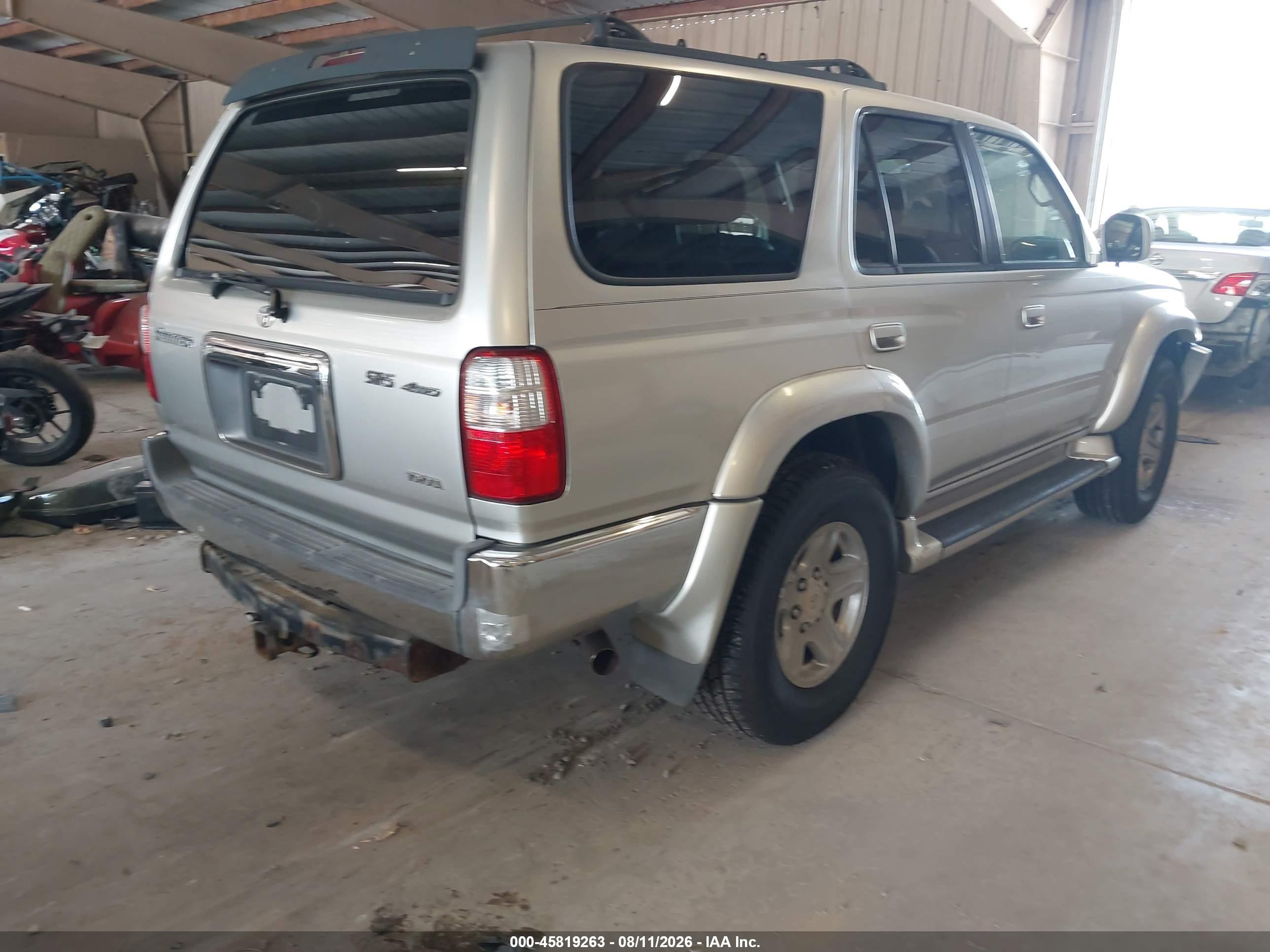 2002 Toyota 4runner Sr5 Beige vin: JT3HN86R429072153